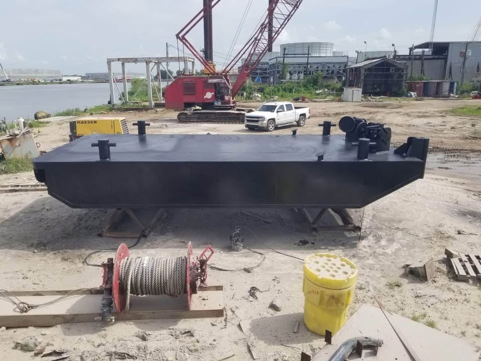 New Build – Truckable 26′ Steel Push Barge – Selling at Auction June 25th