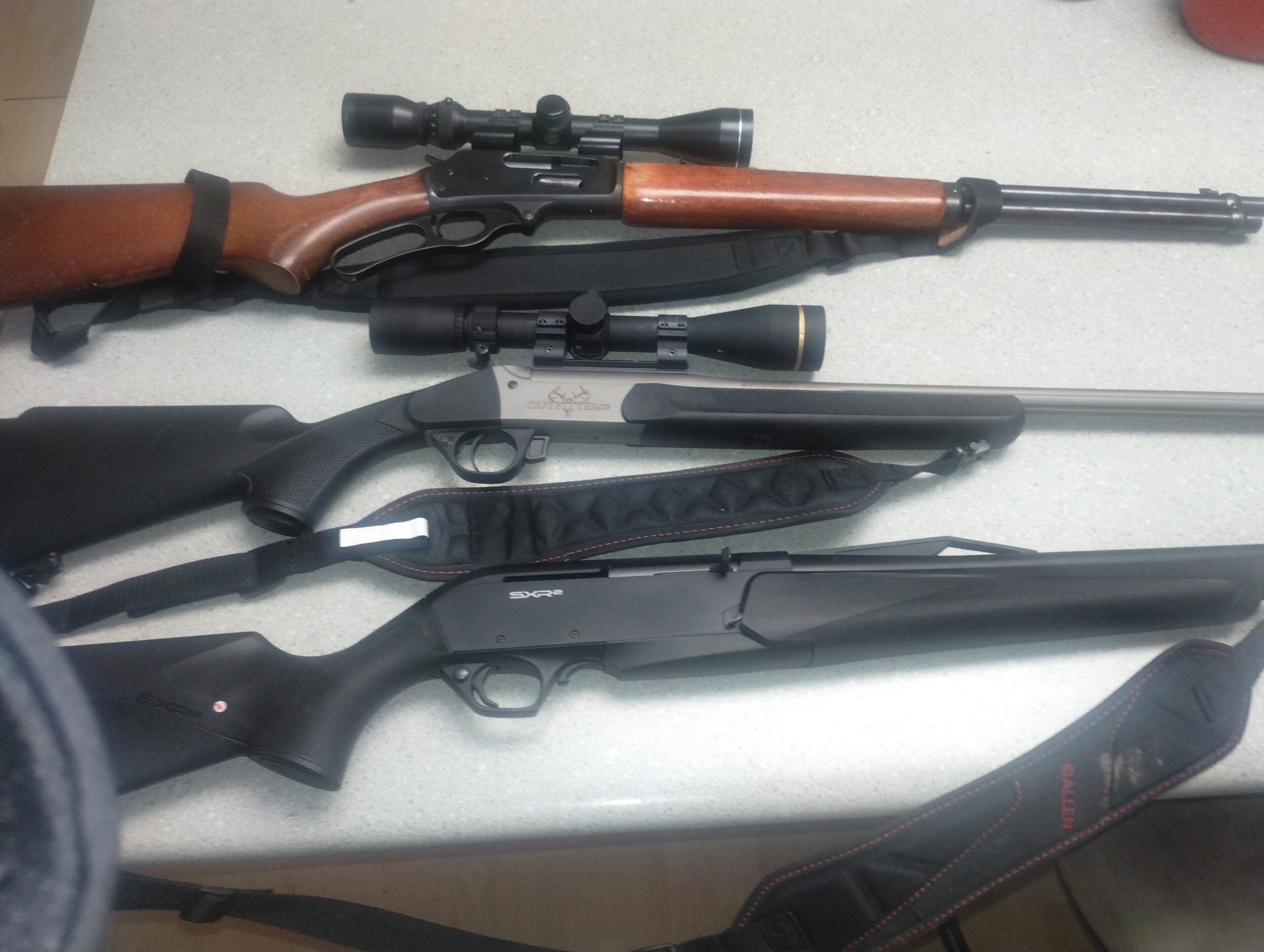 Winchester sxr-2 30-06, outfitters g3 35 whelen, marlin 30-30