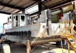 New build – 40′ Aluminum Deck Boat “MARSH MULE” – Selling at auction June 25th