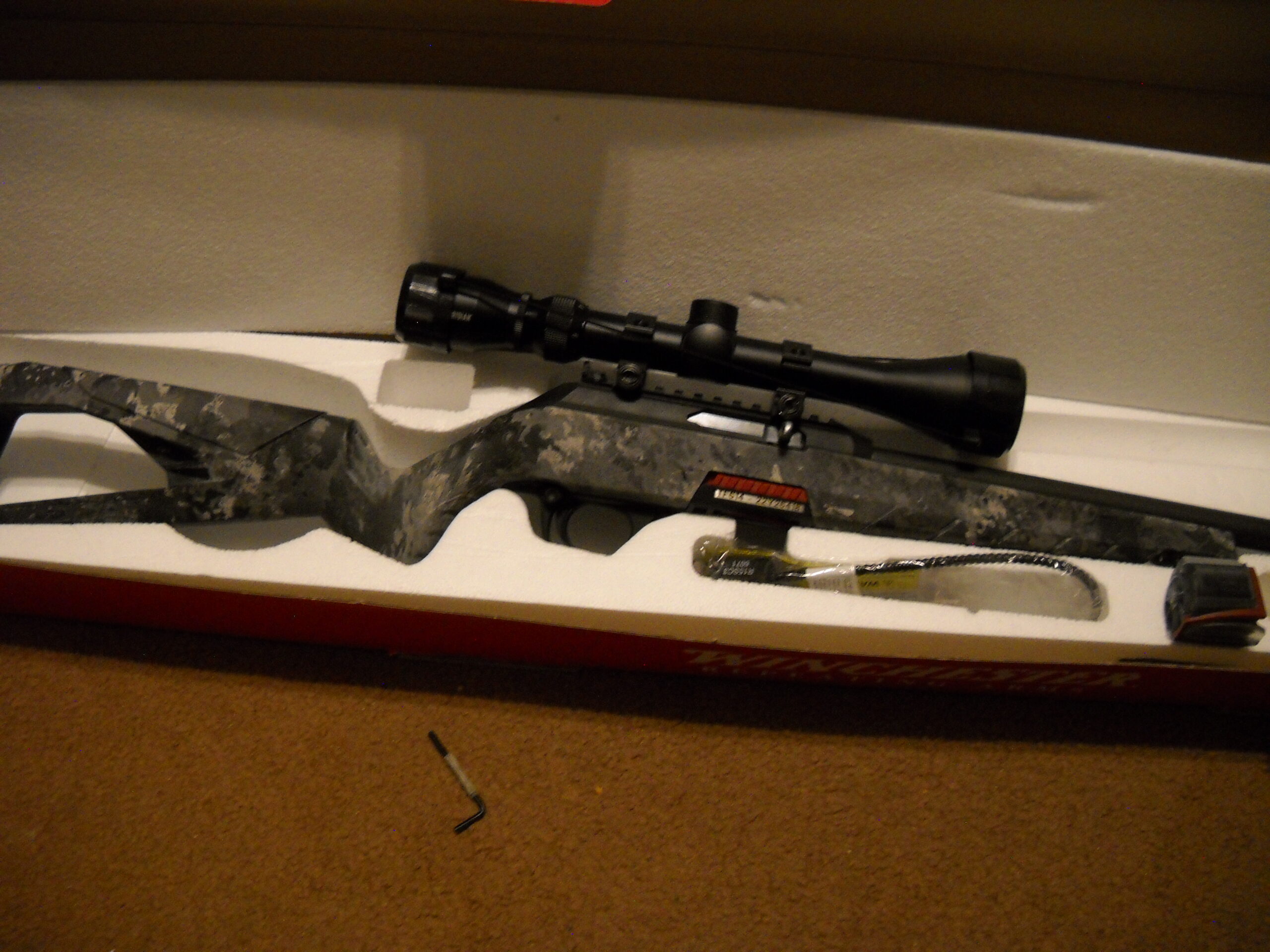 22 Rifle FS—Winchester Wildcat 22 with Threaded Barrel