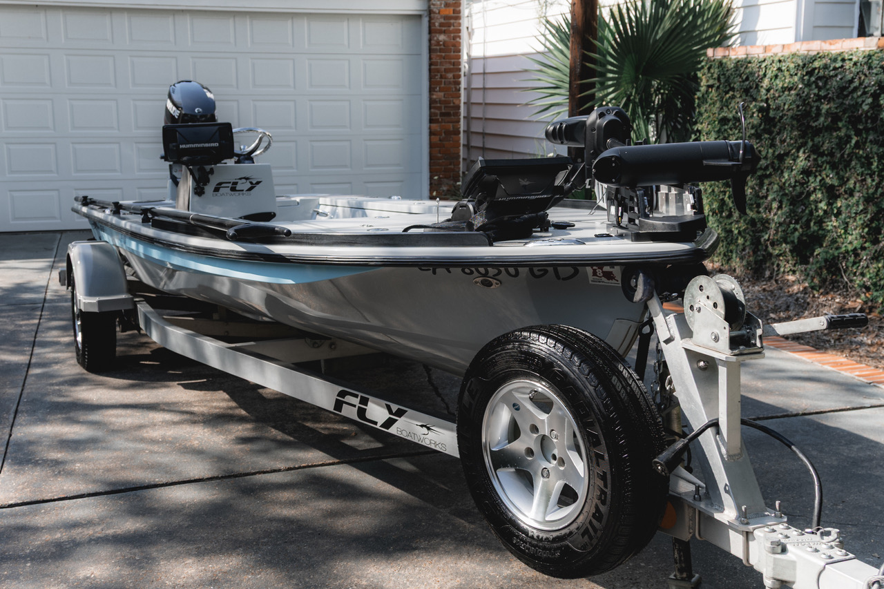 2015 Fly Boatworks F-18 Flats Boat