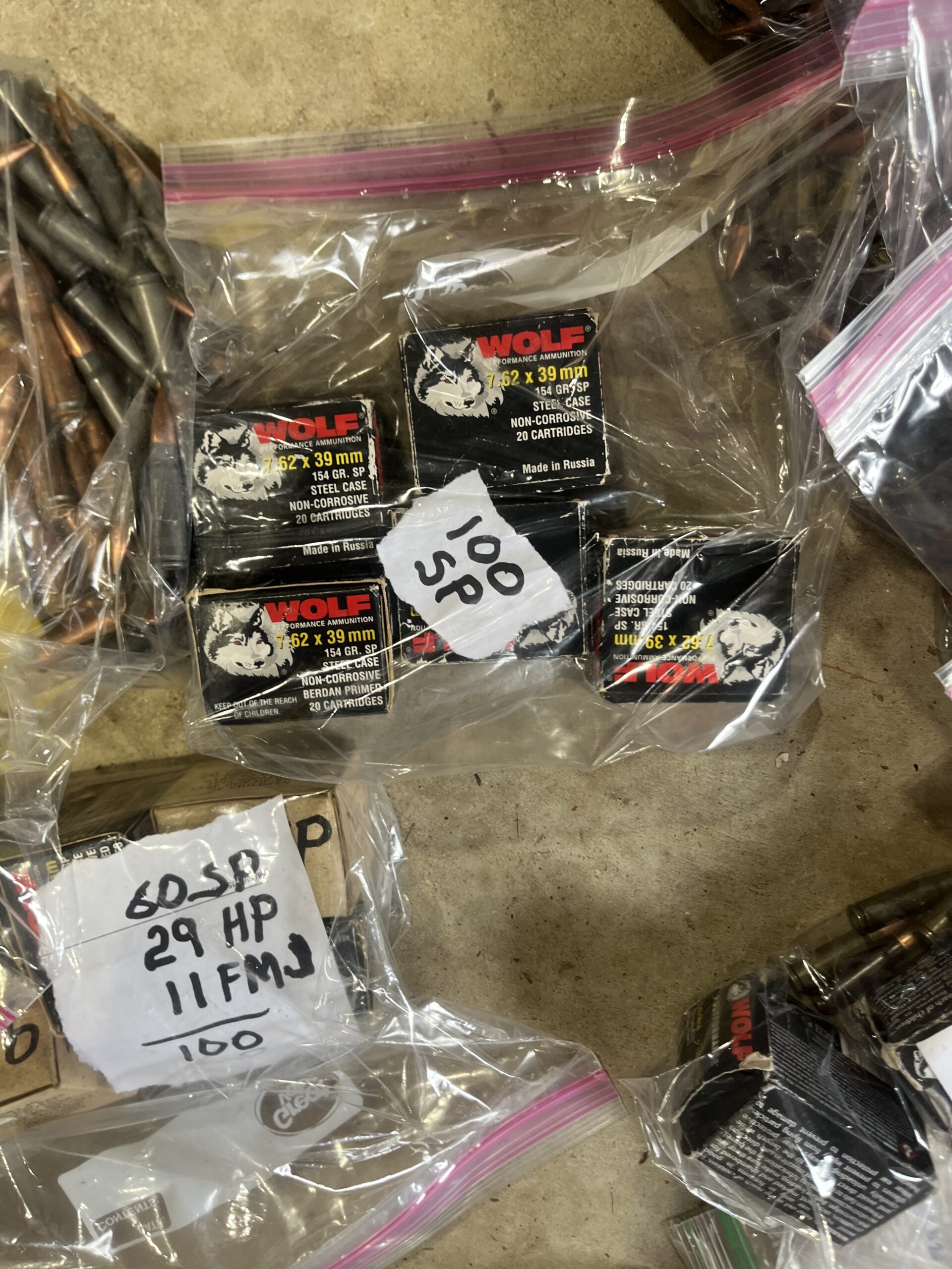 7.62×39 Ammo