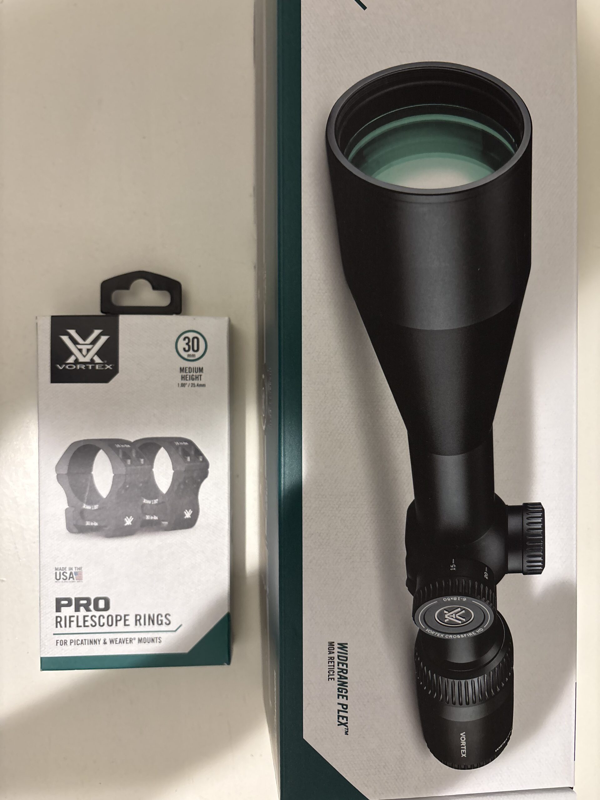 Vortex HD 6-18x50mm 30mm tube