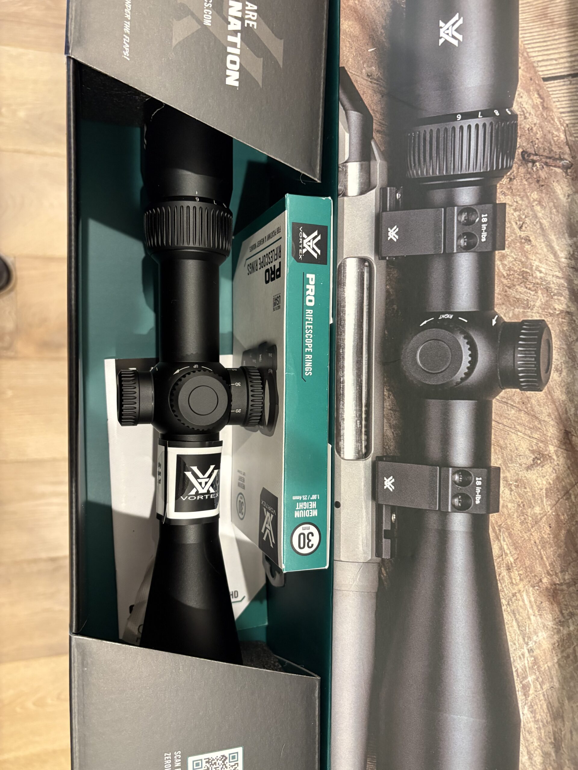 Vortex HD 6-18x50mm 30mm tube