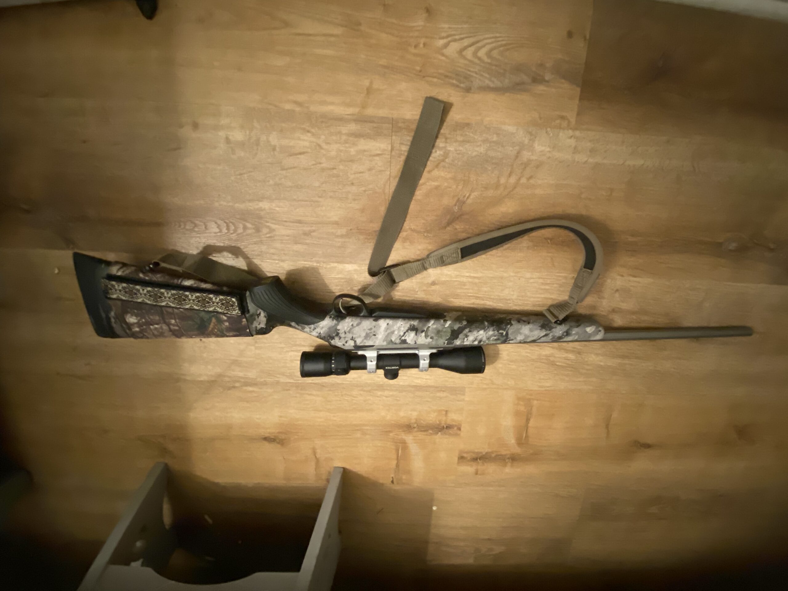 Tiki 270 caliber camo stainless fluted barrell vortex scope brand new 800.00