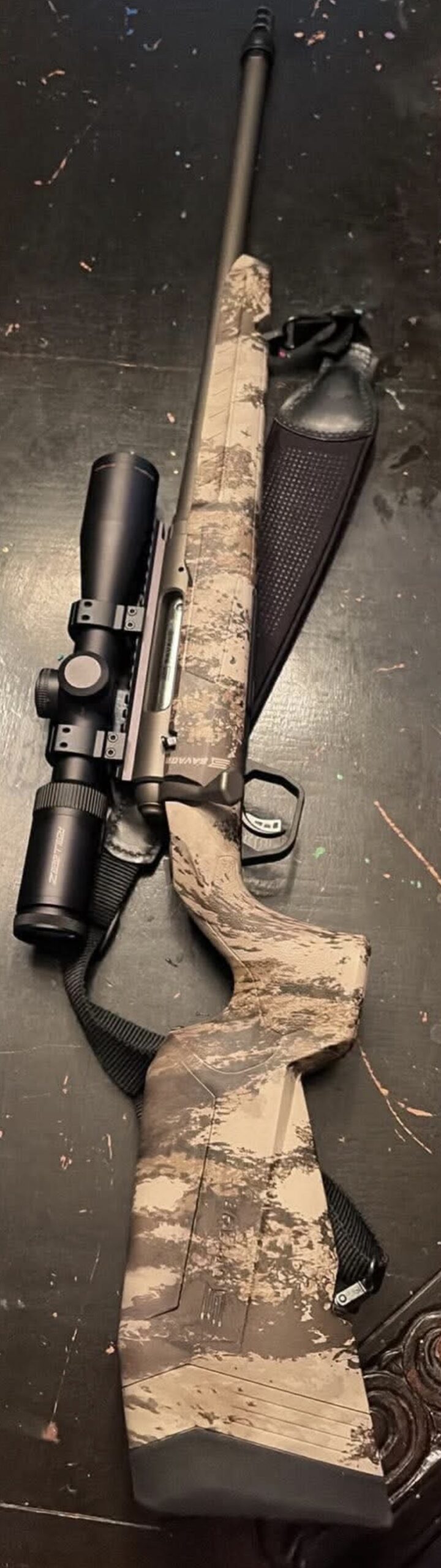 Multiple guns.