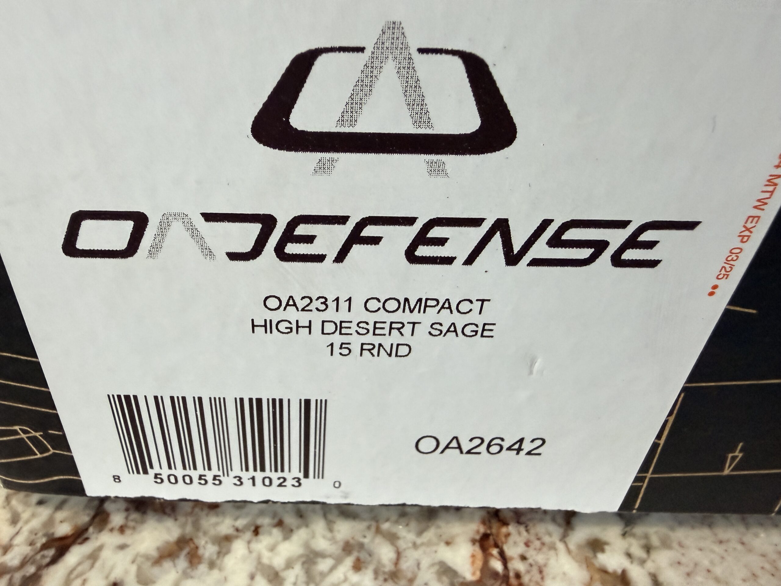 OA Defense 9mm Pistol