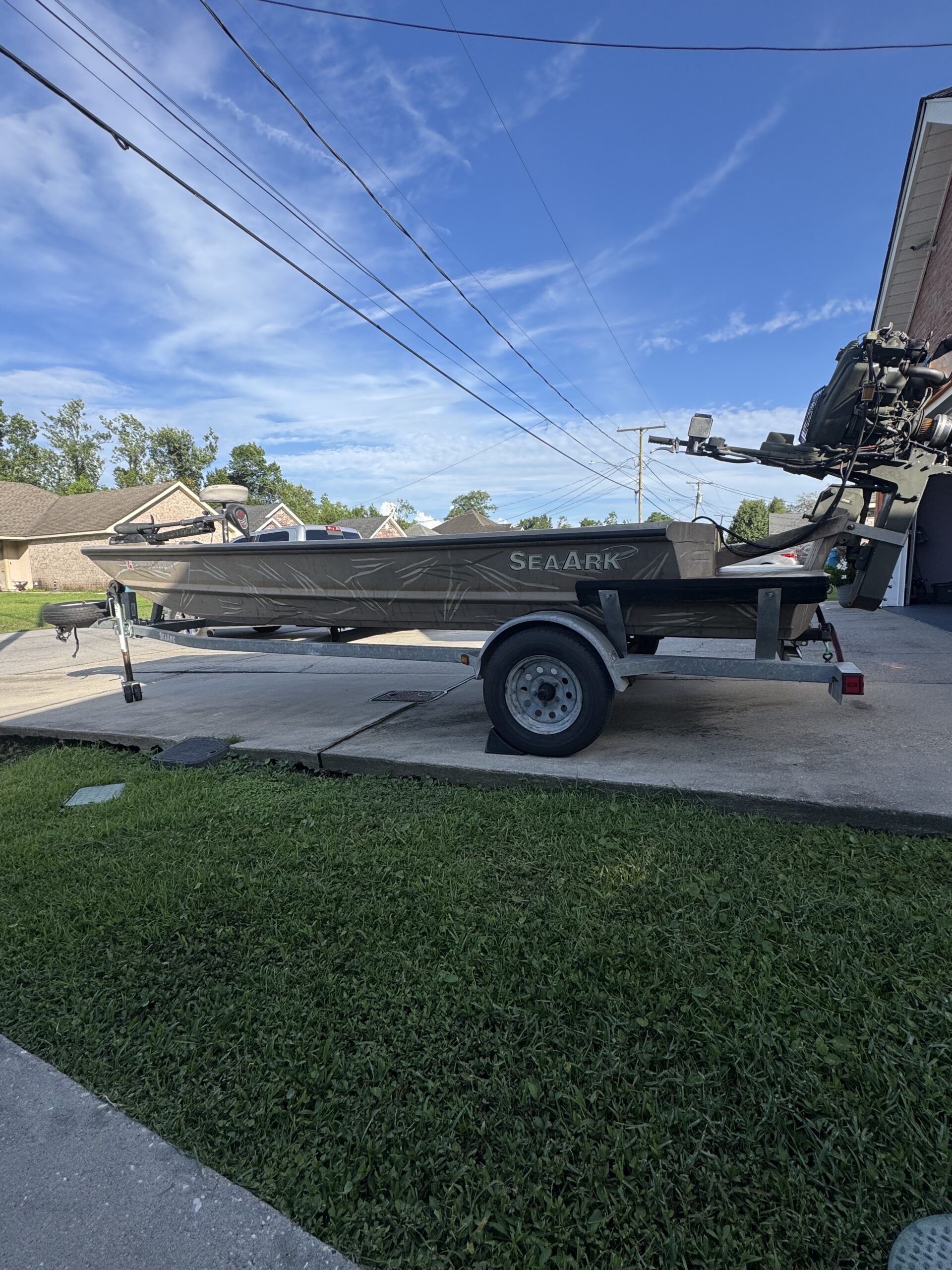 2014 Sea Ark with Gator Tail