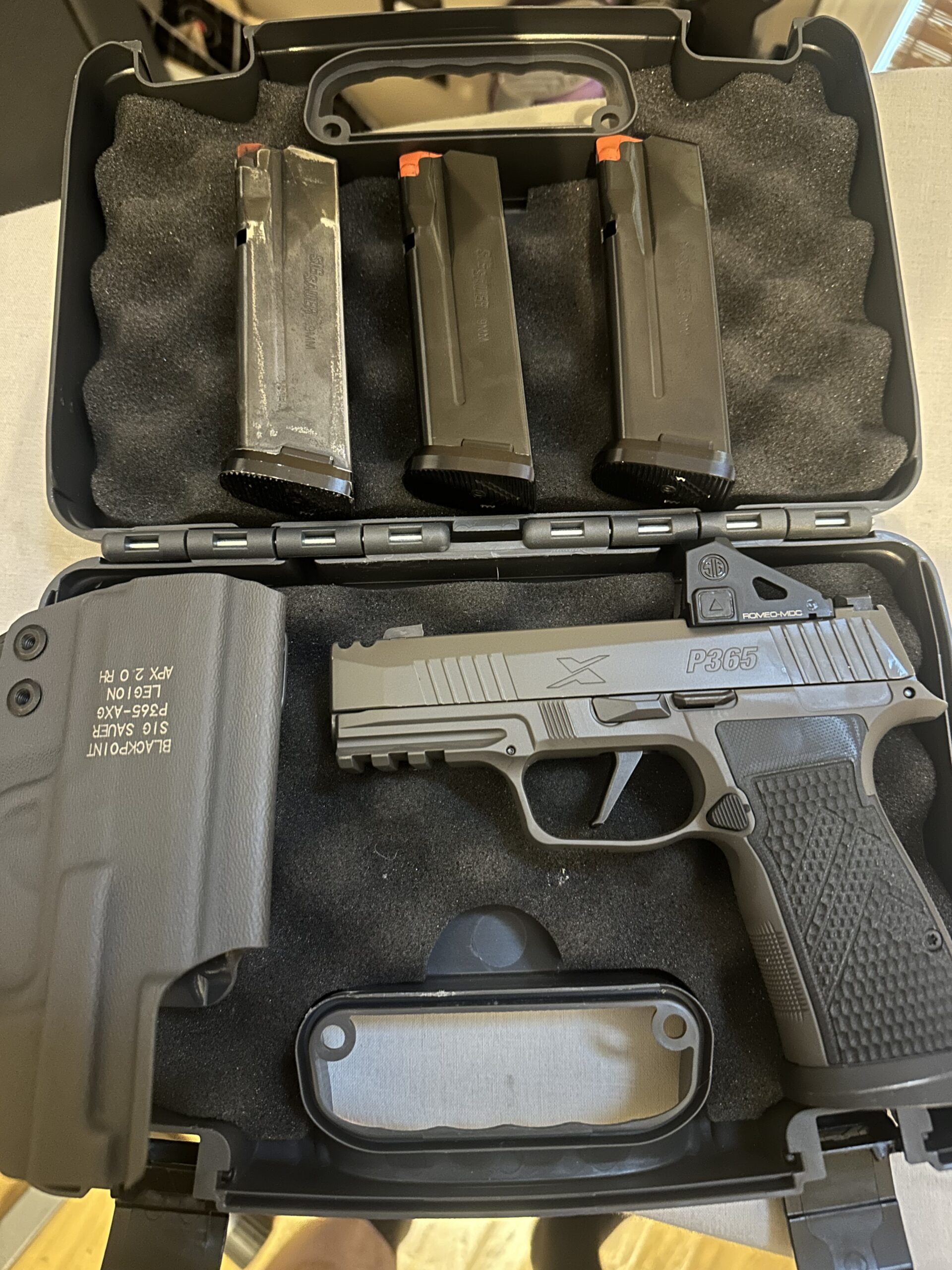 Sig P365 AGX Legion