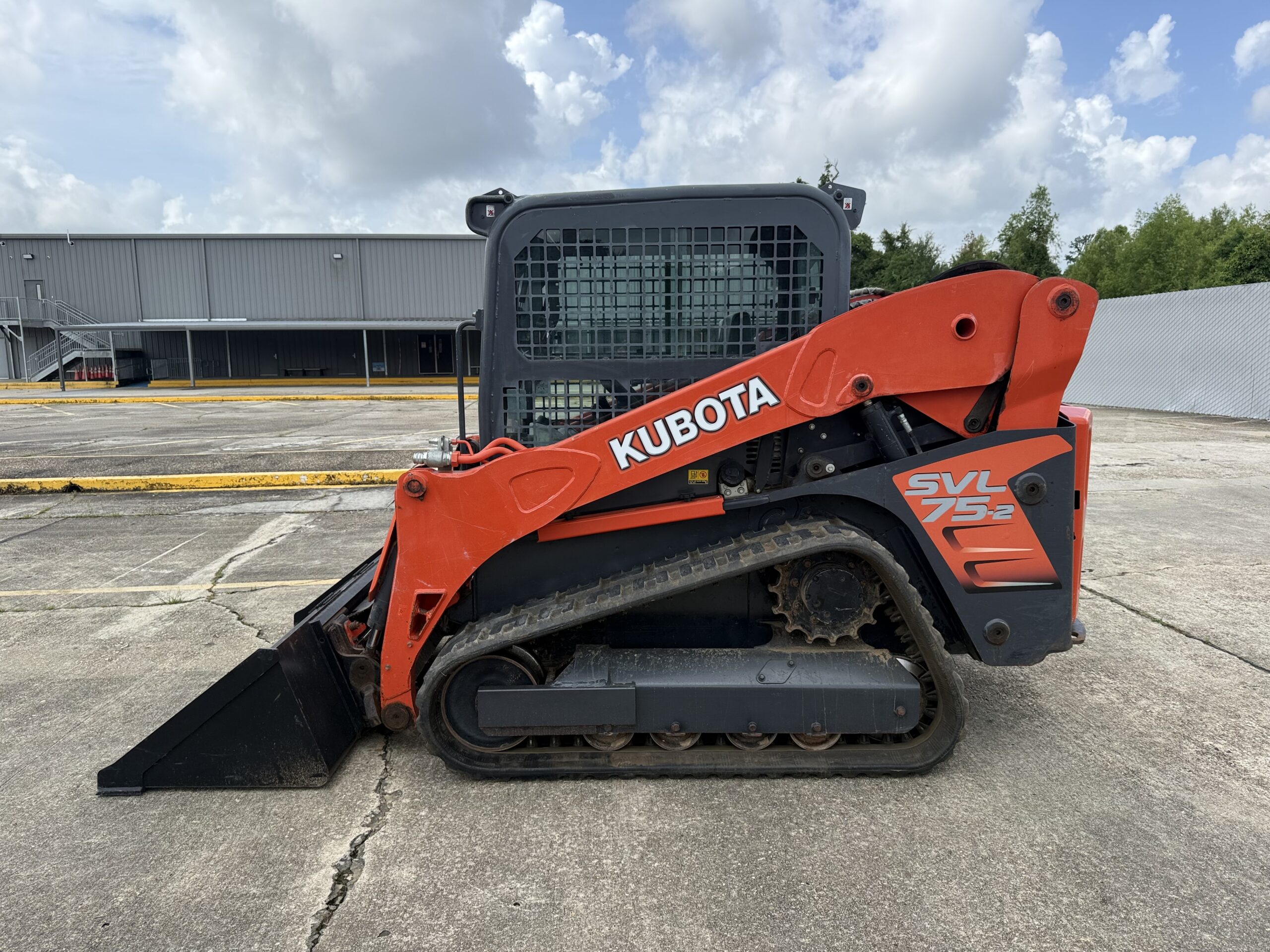 Kubota SVL75-2 CAB/AC Skid Steer Track Loader 75HP Excellent Condition!