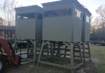 Deer stand shooting house