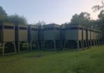 Deer stand shooting house