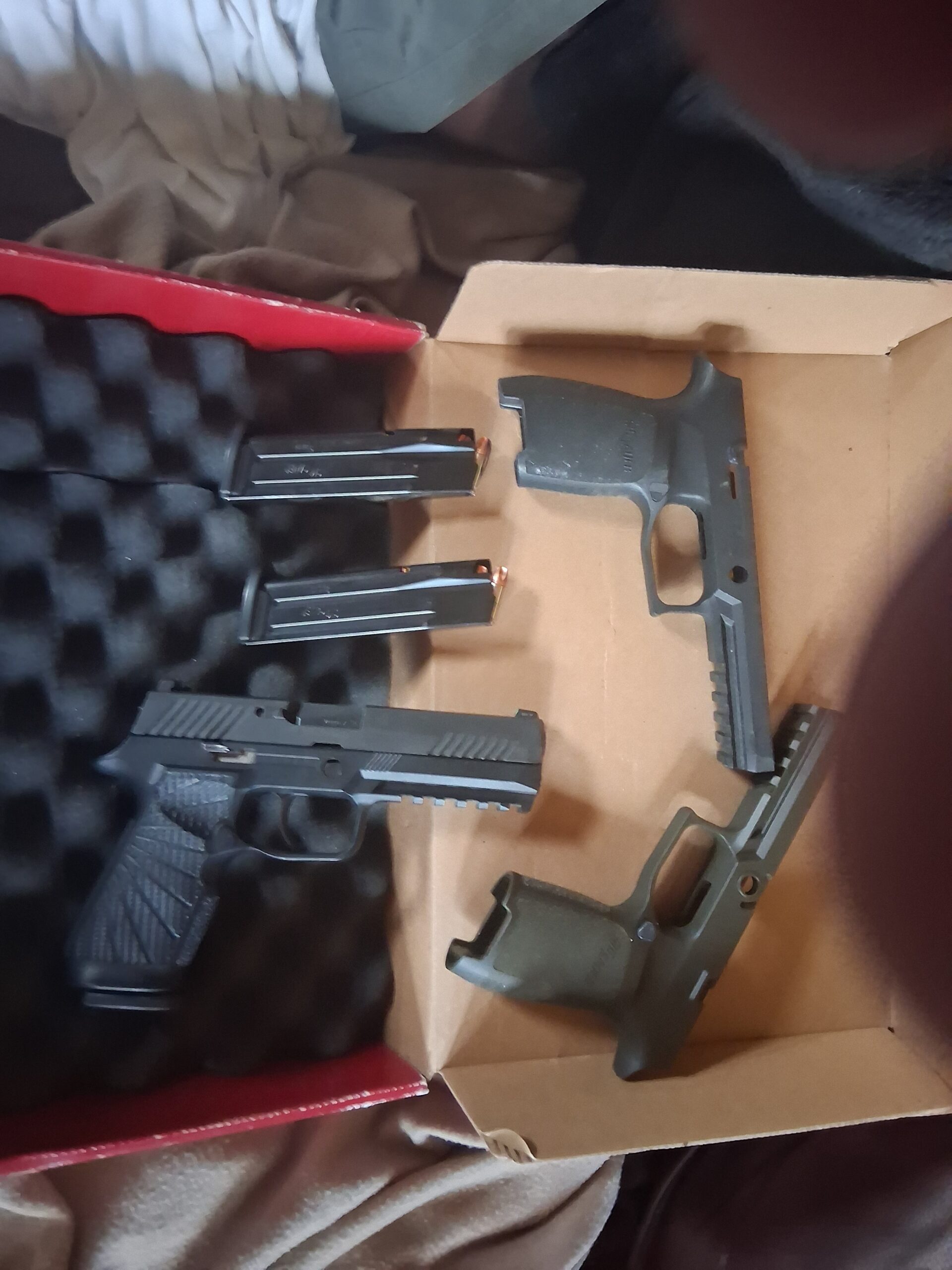 Wanted SP101 357/ 327 trade for Sig Sauer P320 full size three mags three lowers