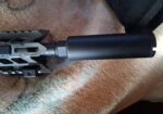 Rex Armory AR-15 with scope 45° angle sights about 10:30 round mags full of green tip ammo the best of everything