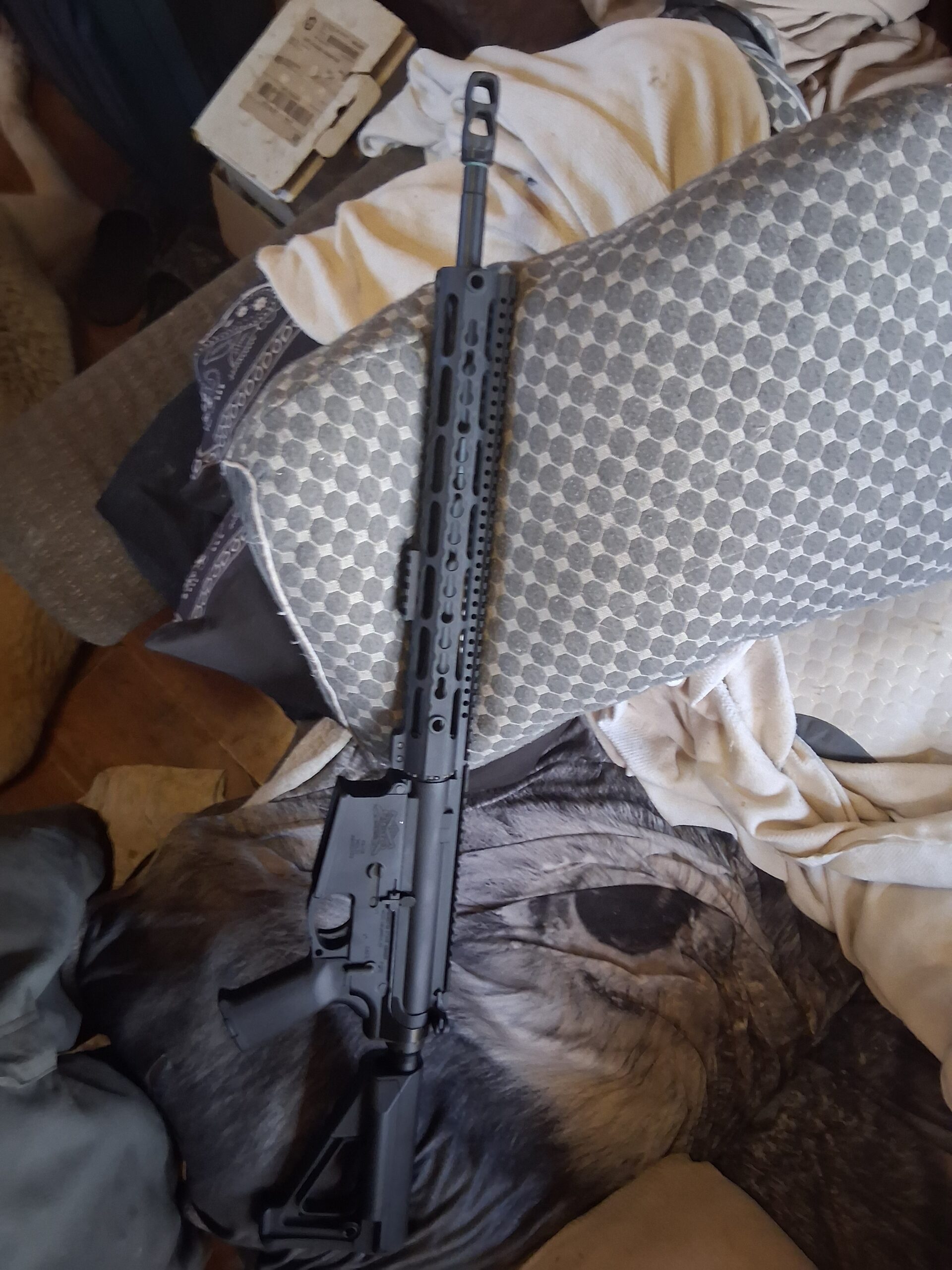 AR-10 308 saber PSA as new with extras