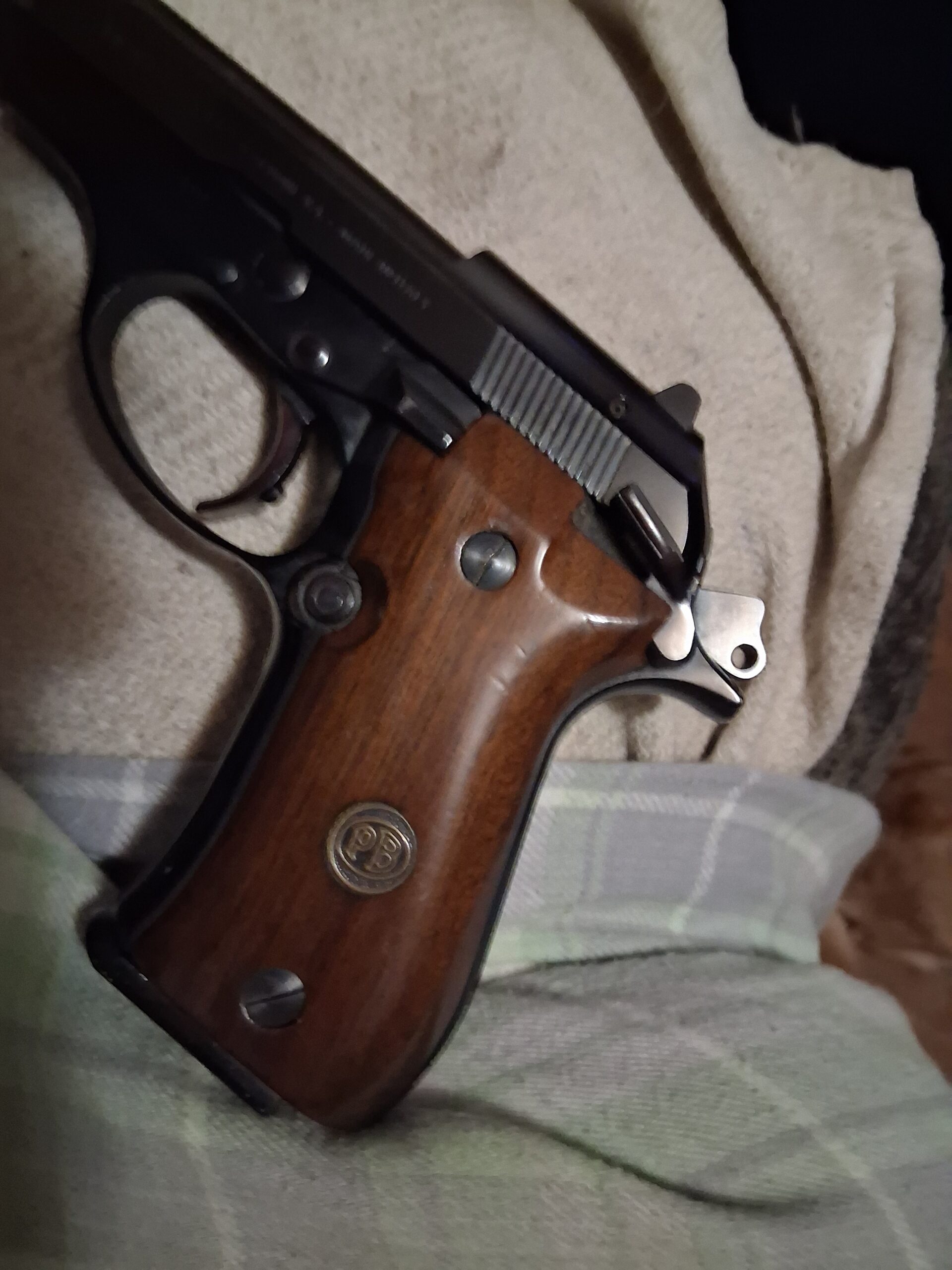 Beretta 84 model B first model ever made extra mint condition Museum quality most beautiful gun ever made in my opinion tell our trade