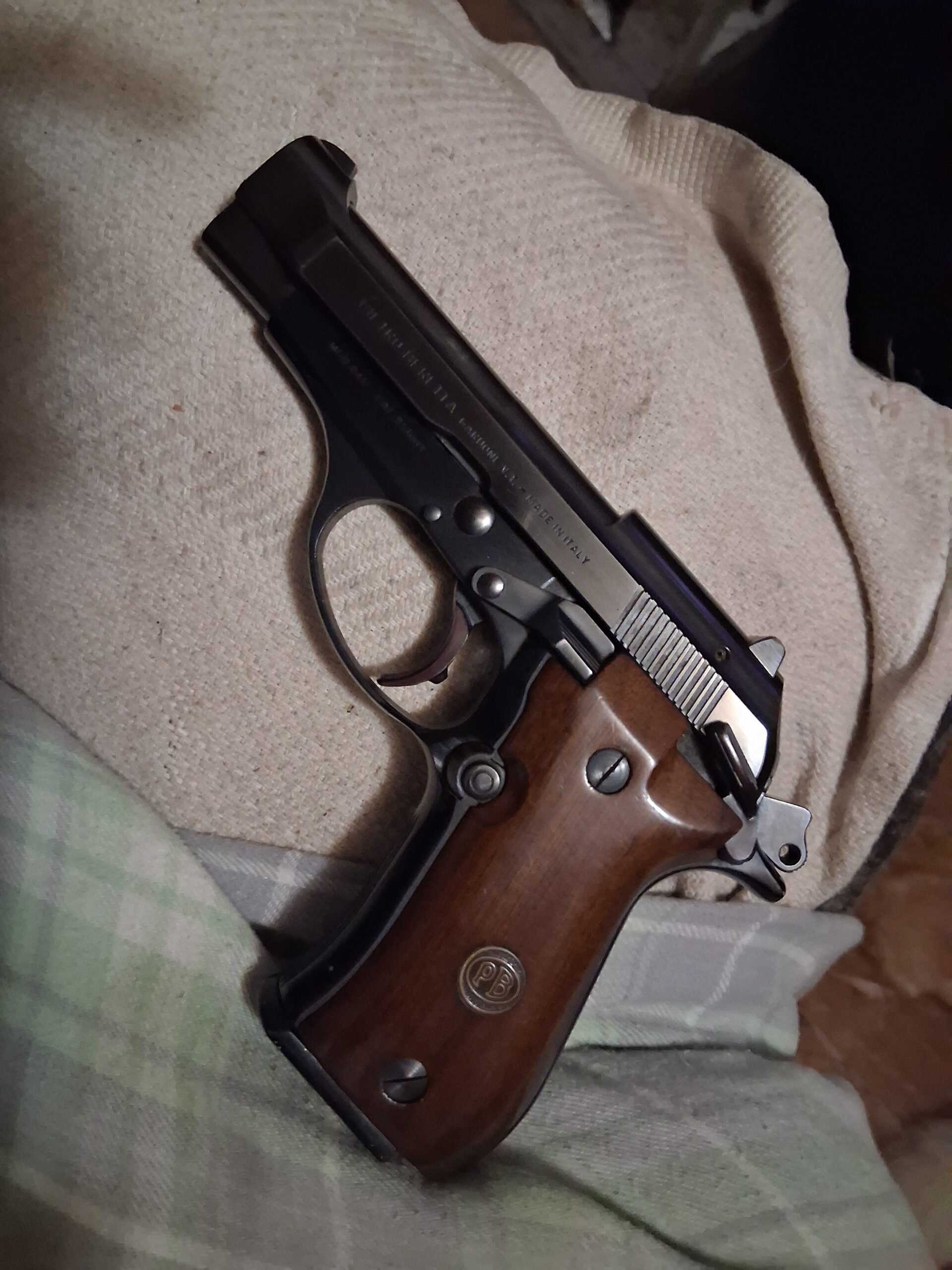 Beretta 84 model B first model ever made extra mint condition Museum quality most beautiful gun ever made in my opinion tell our trade