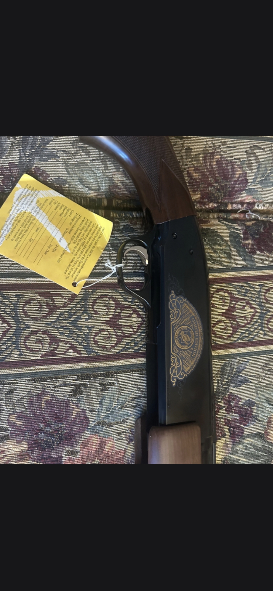 Browning BPS and Weatherby Rifle