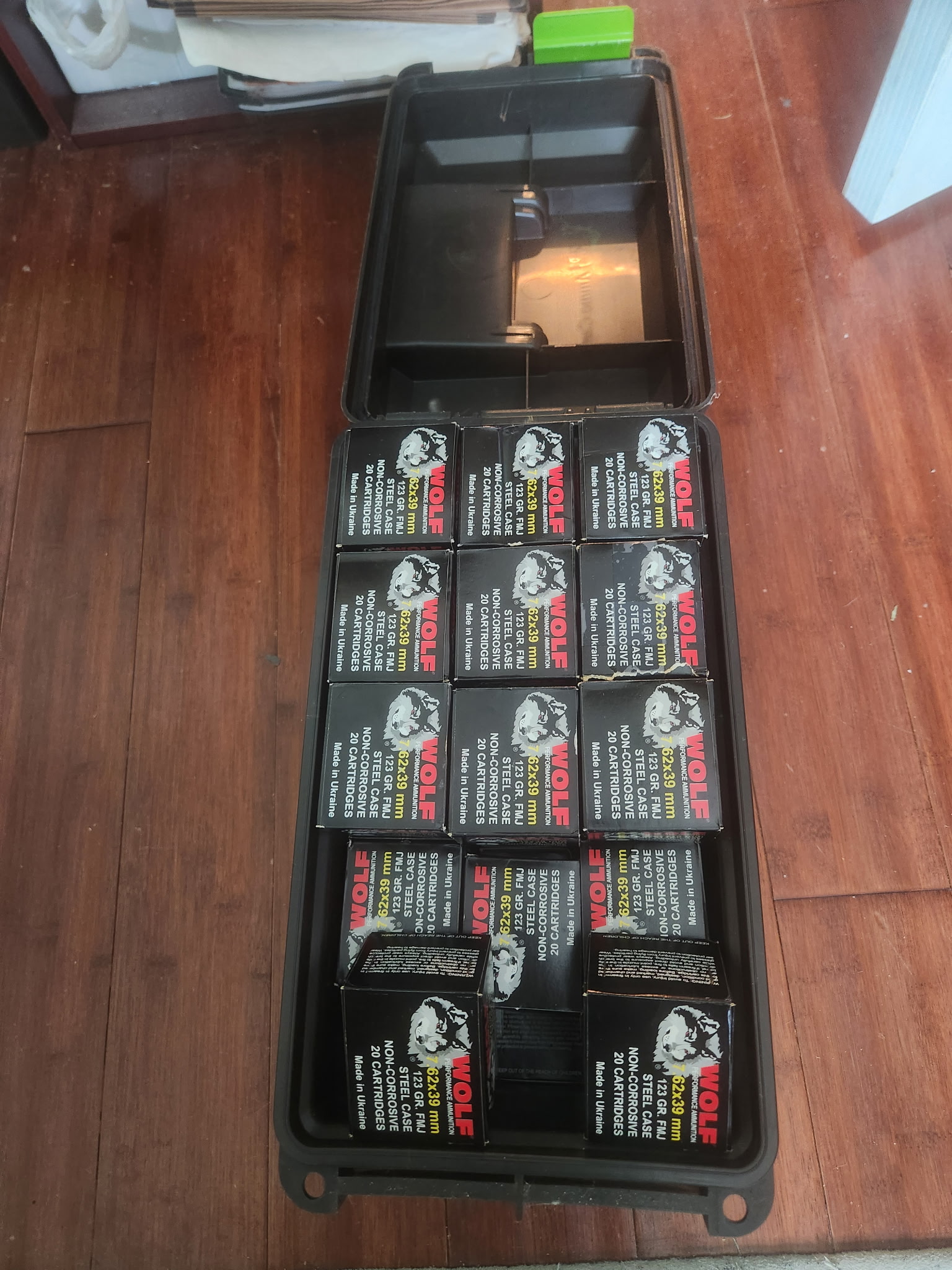 7.62 x 39 ammo. for AK rifle