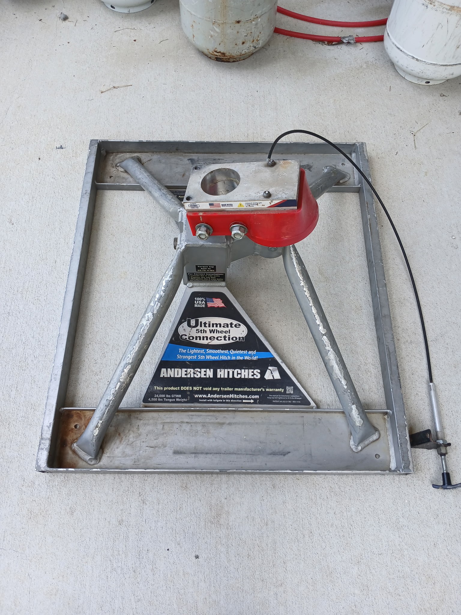 Andersen Gooseneck Hitch for 5th Wheel