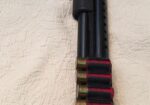 MOSSBURG 500 12G PUMP, SHELL SADDLE, PISTOL GRIP, BLUE
