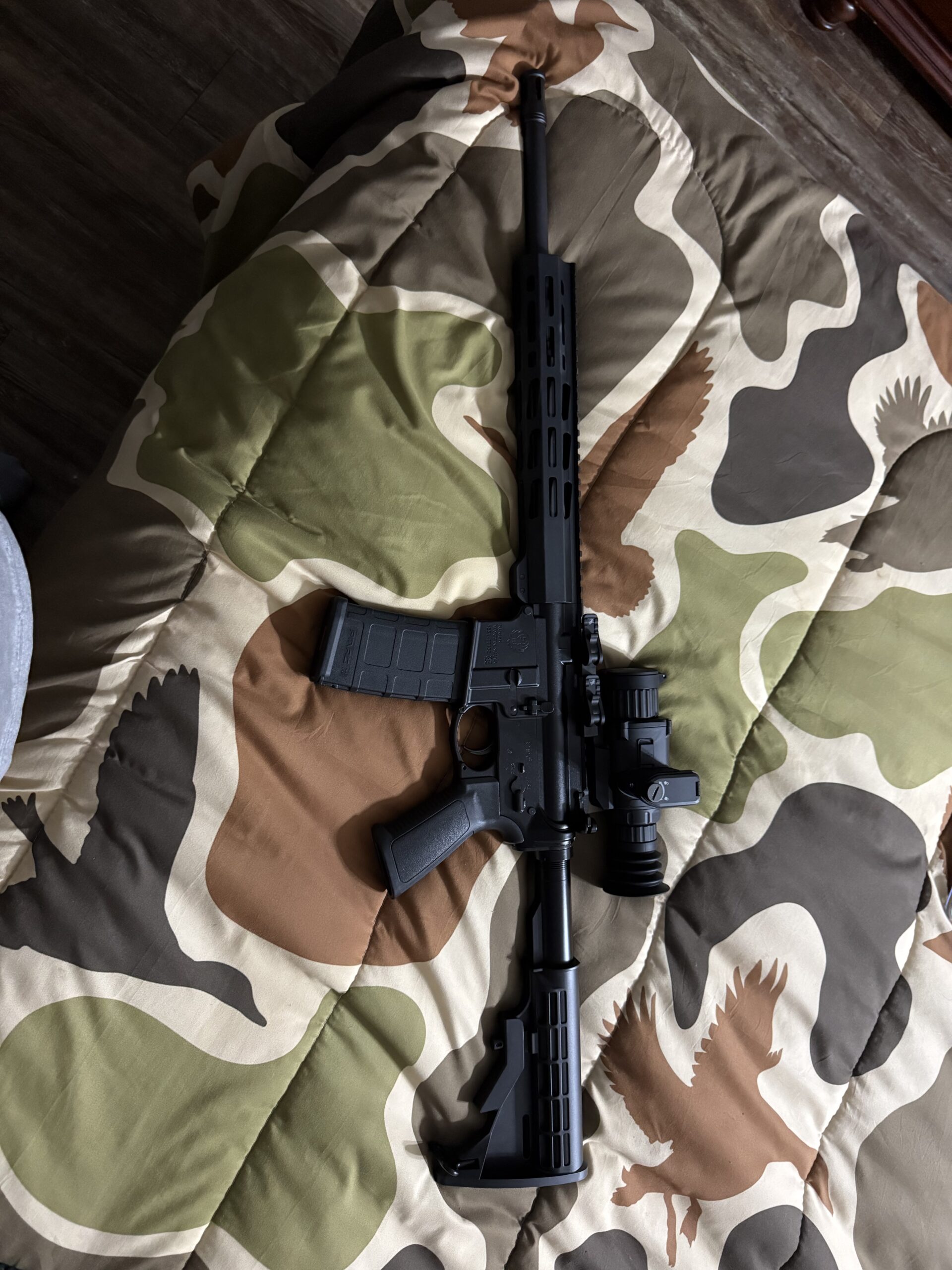 Ruger AR-15 .223 with AGM Rattler