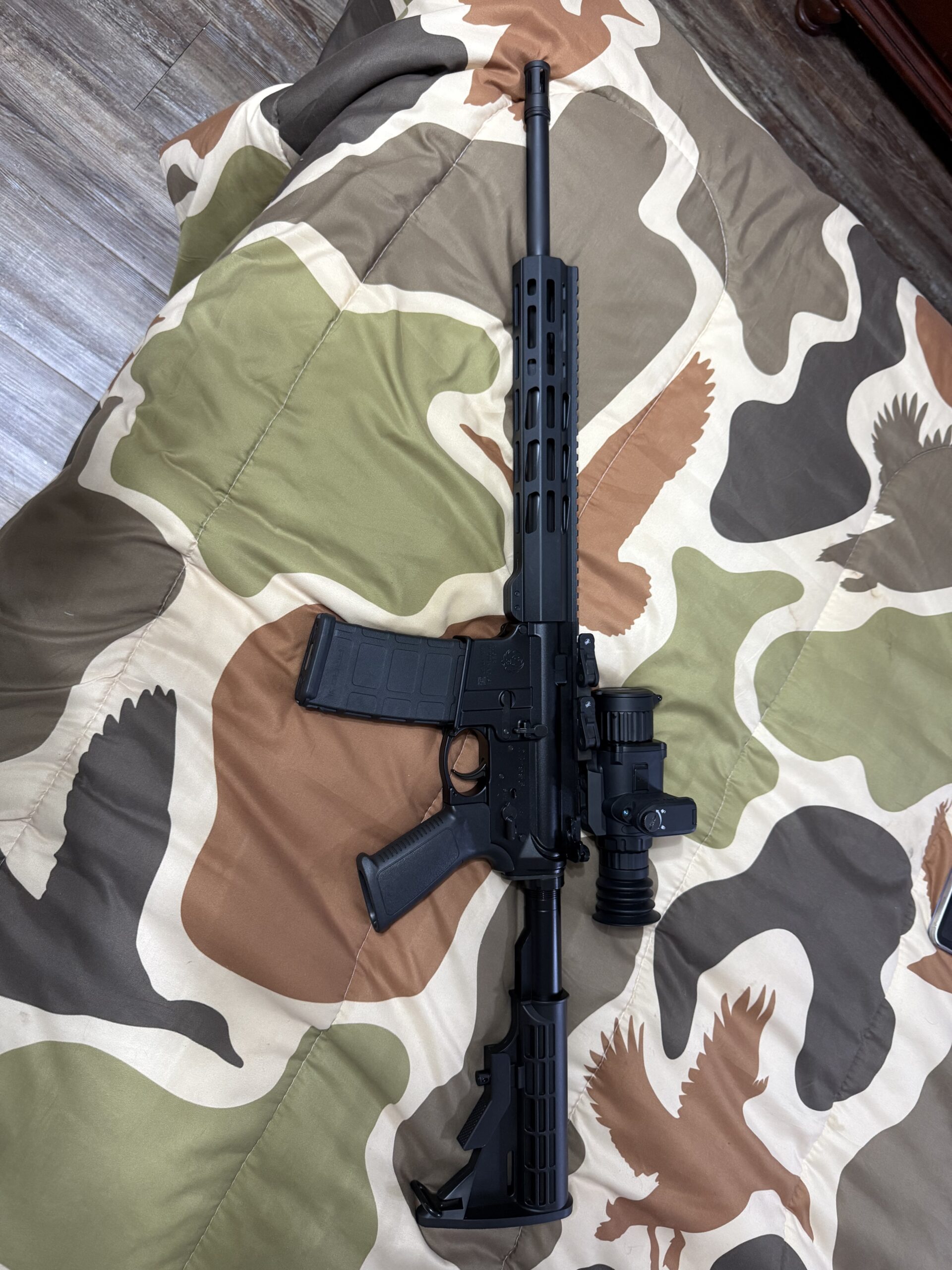 Ruger AR-15 .223 with AGM Rattler