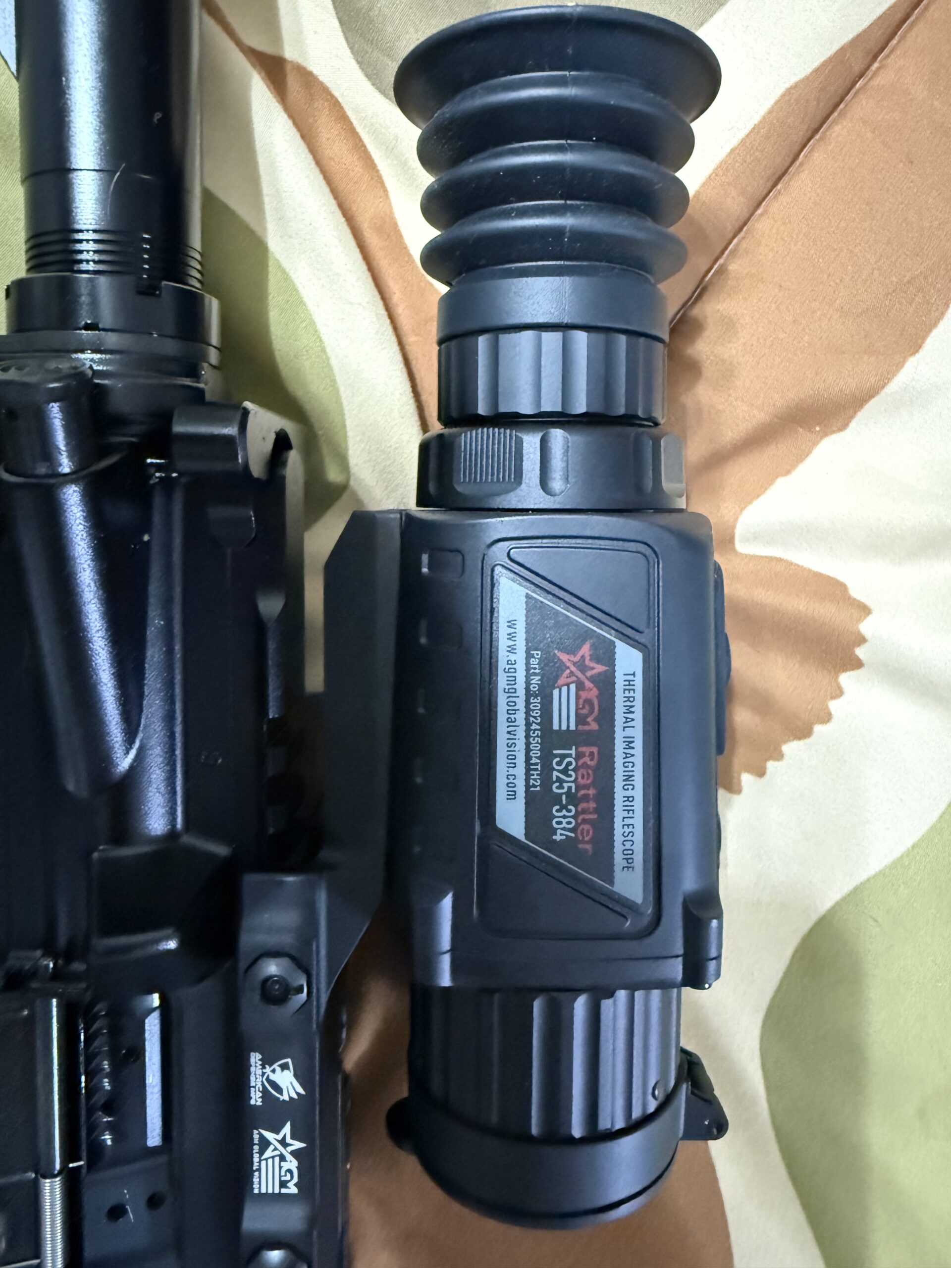 Ruger AR-15 .223 with AGM Rattler