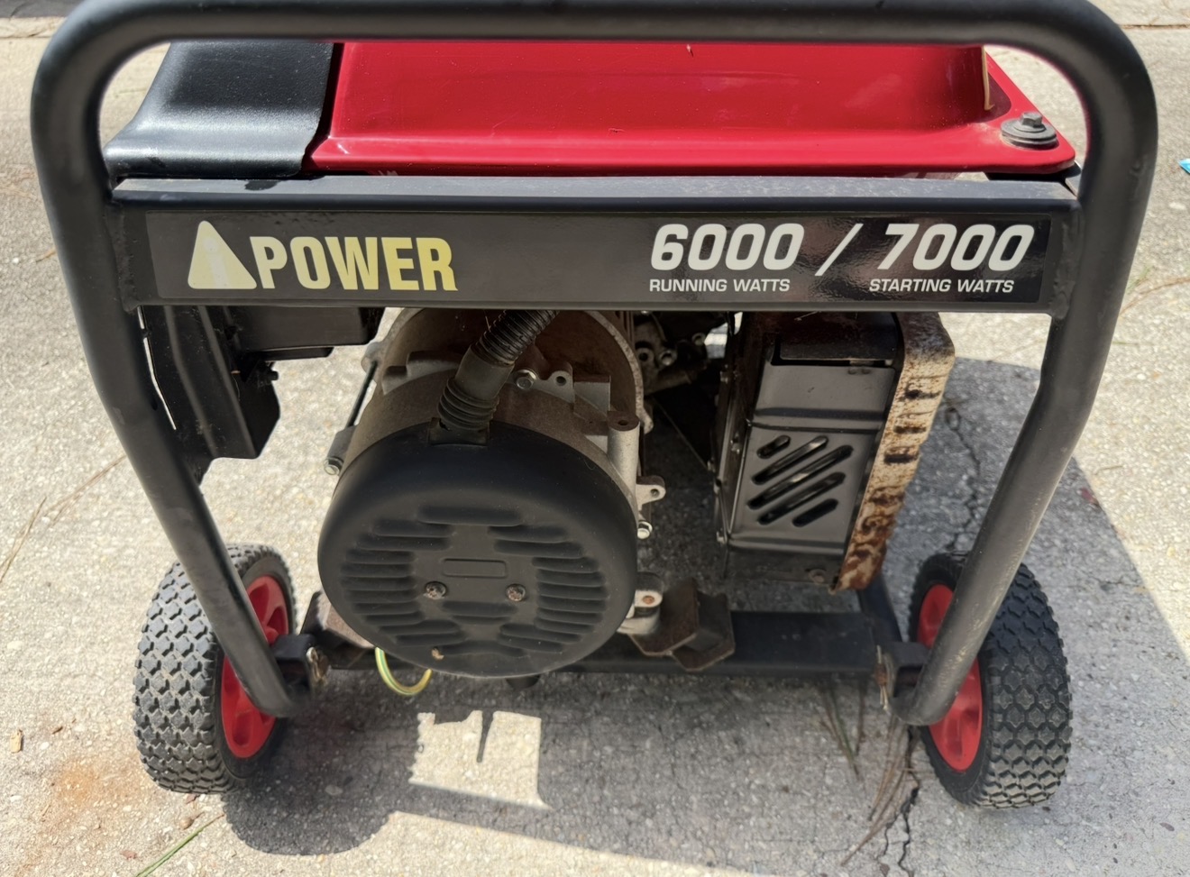 Generator AI Power 7000 watt start heavy duty