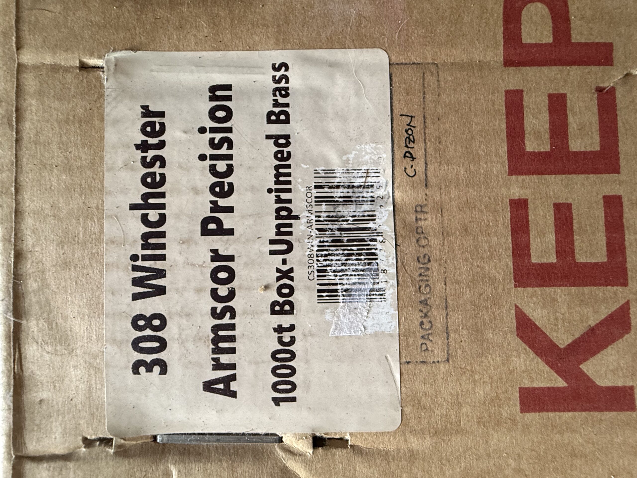 Armscor 308 precision brass 1000 ct