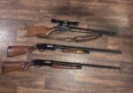 JM Marlin 336 .30-30 (North Haven JM stamp) w/ scope — tight, clean deer rifle ready to hunt. Plus full hunting package — 2 pump shotguns + .50 cal muzzleloader. All solid, field-ready guns — no junk, no projects. JM Marlin is the standout piece — classic woods rifle. $1,950 OBO CASH — package deal. First solid cash takes it. Face-to-face only. For more info call 337 853 9322