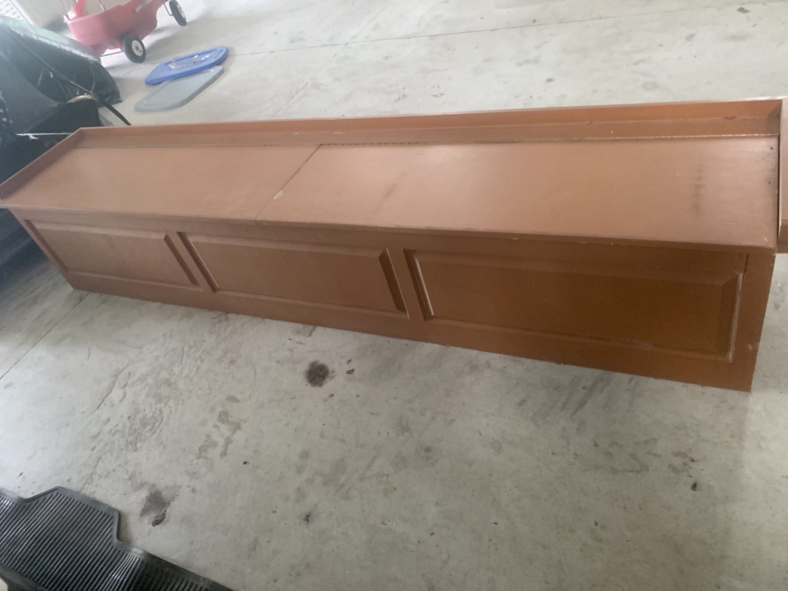 8’ storage bench seat