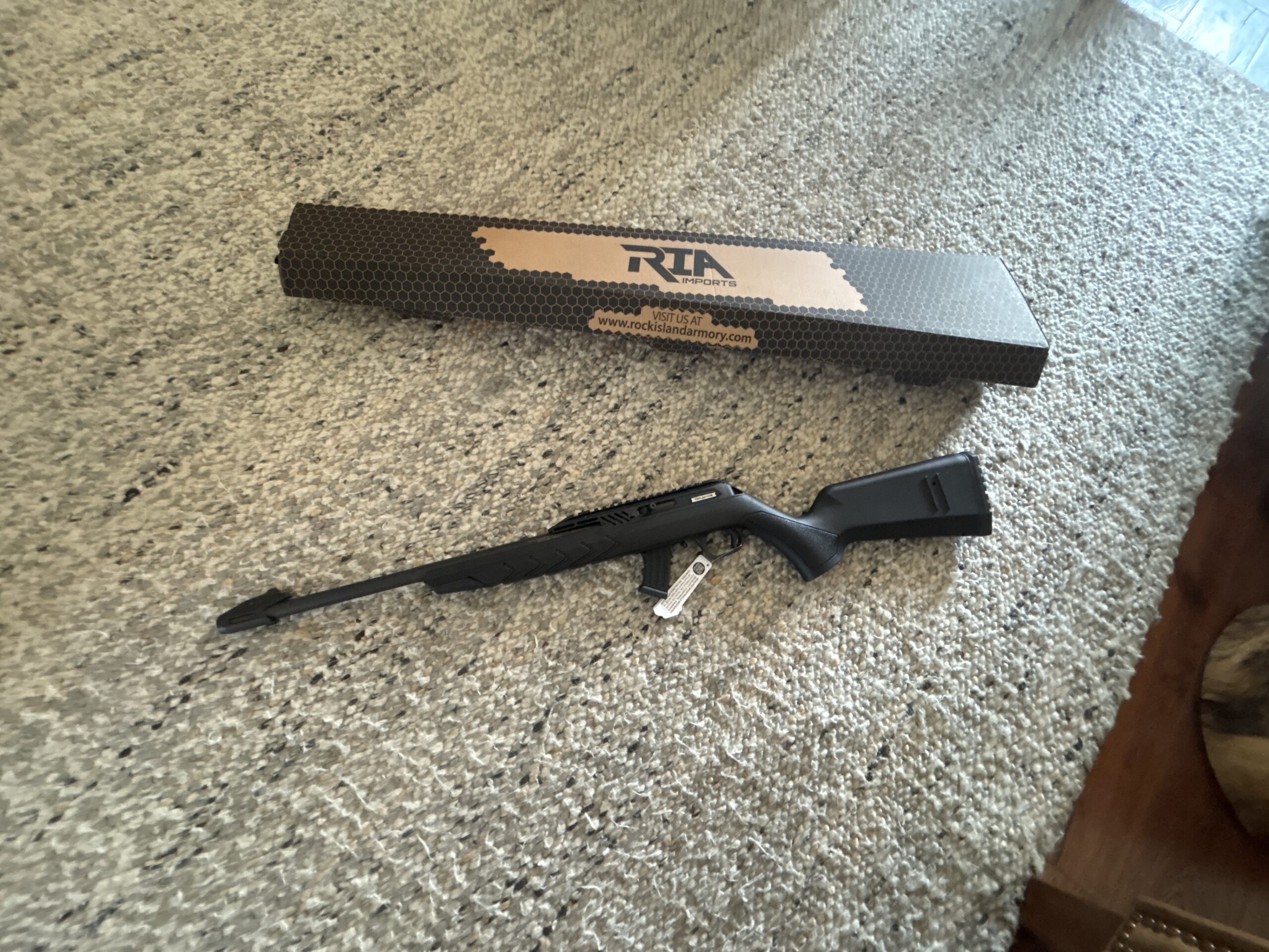 Rock island 22LR rifle never used