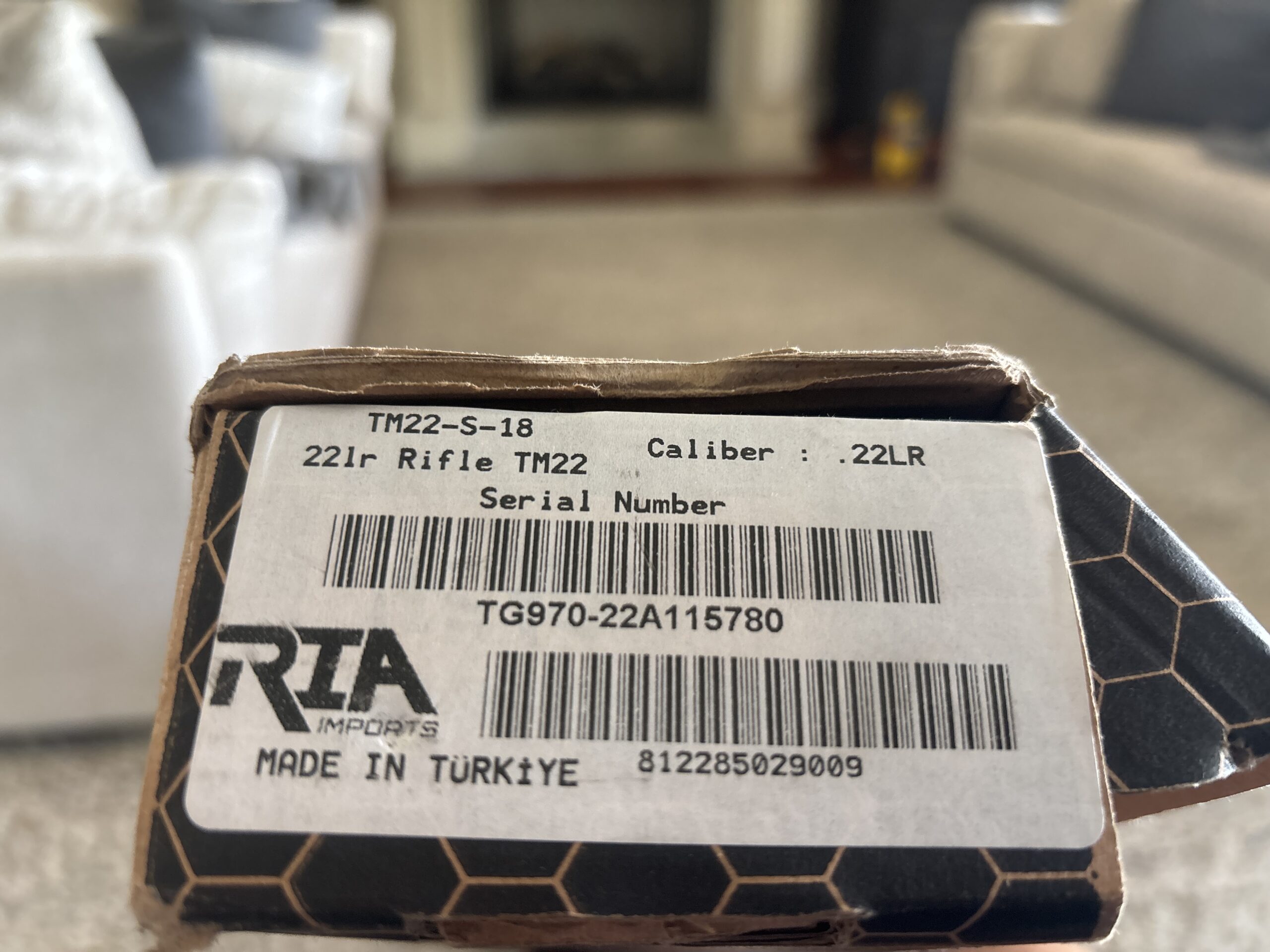 Rock island 22LR rifle never used