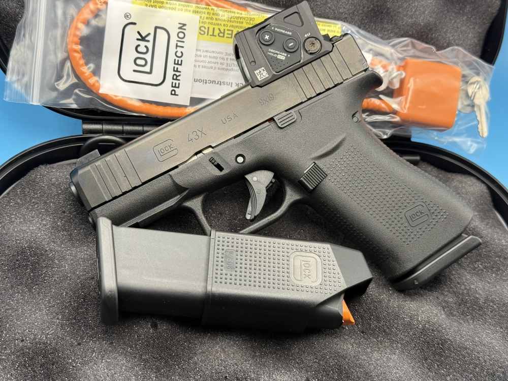 Glock 43x MOS with AIMPOINT