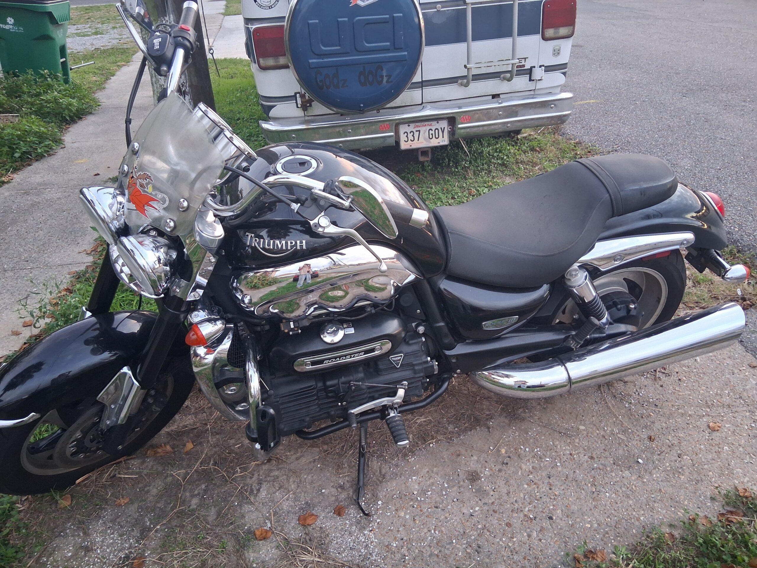 2012 Rocket 3 Roadster excellent condition never dropped no dings no scratches call for info 504-666-4560