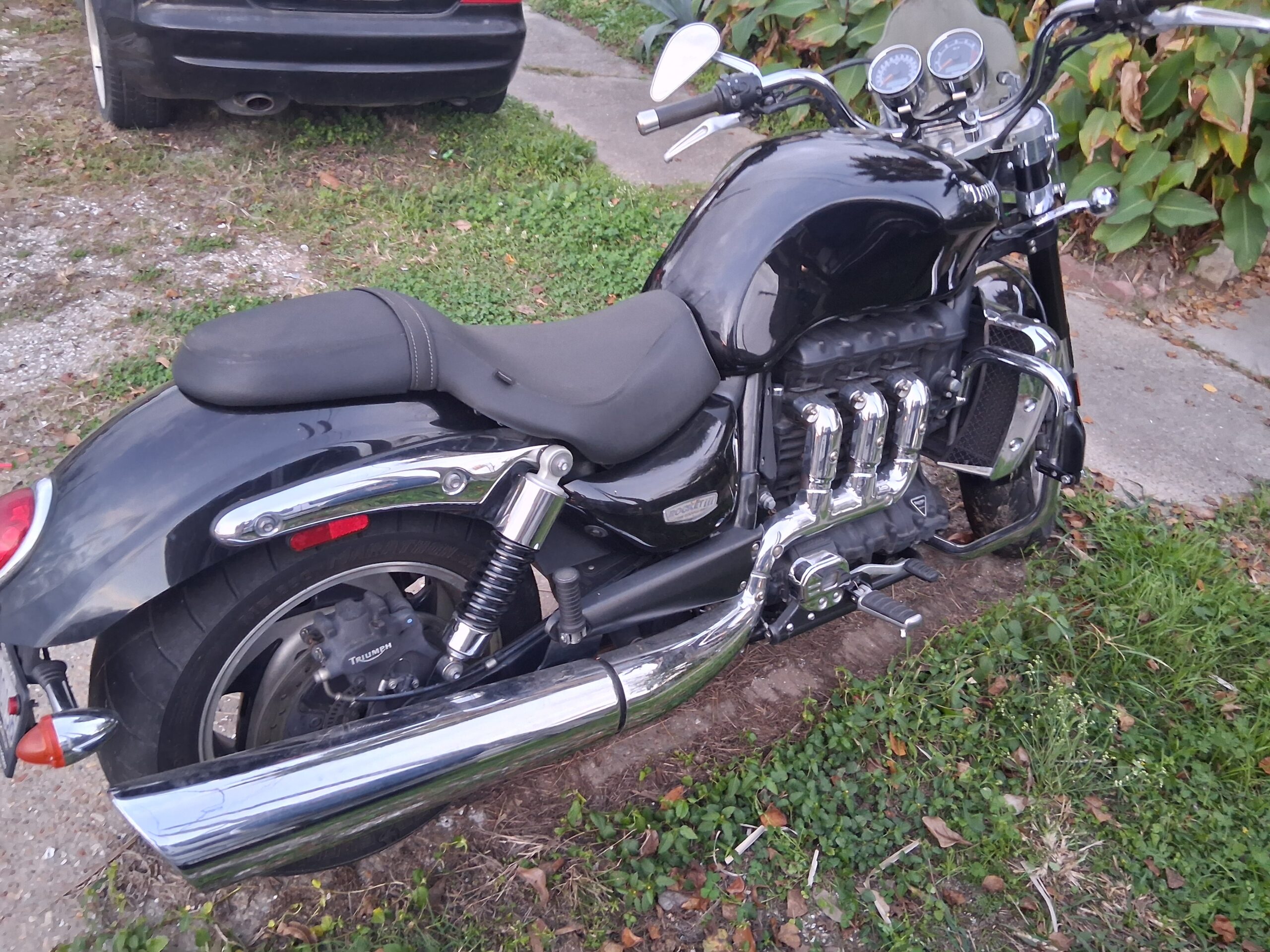 2012 Rocket 3 Roadster excellent condition never dropped no dings no scratches call for info 504-666-4560