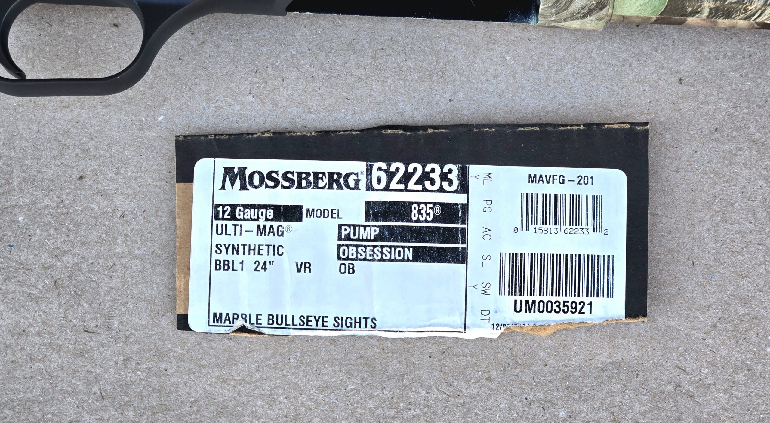 Mossberg 835 Shotgun
