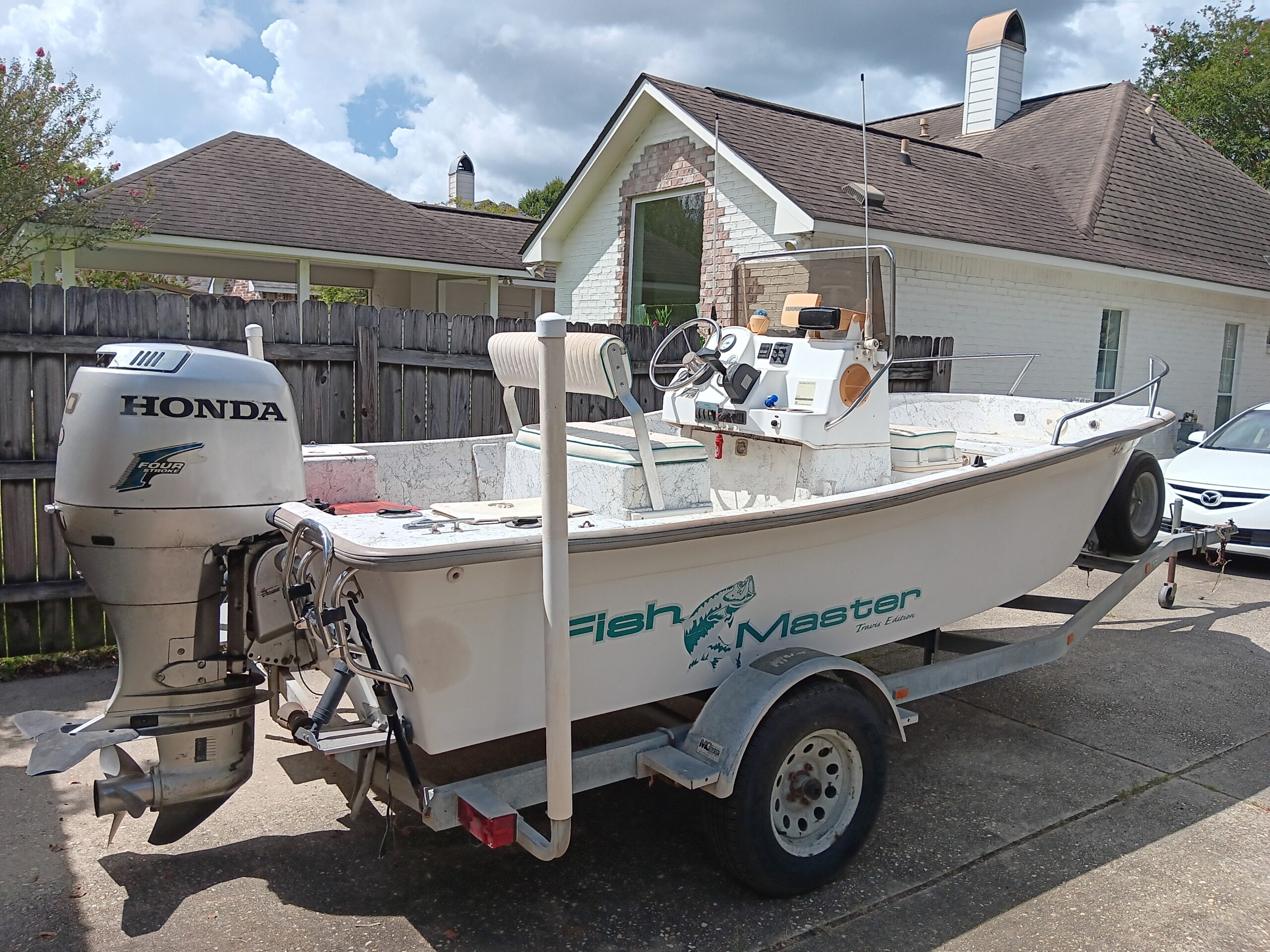 2005 Fish Master CC 17 ft w/90 hp Honda 4 stroke