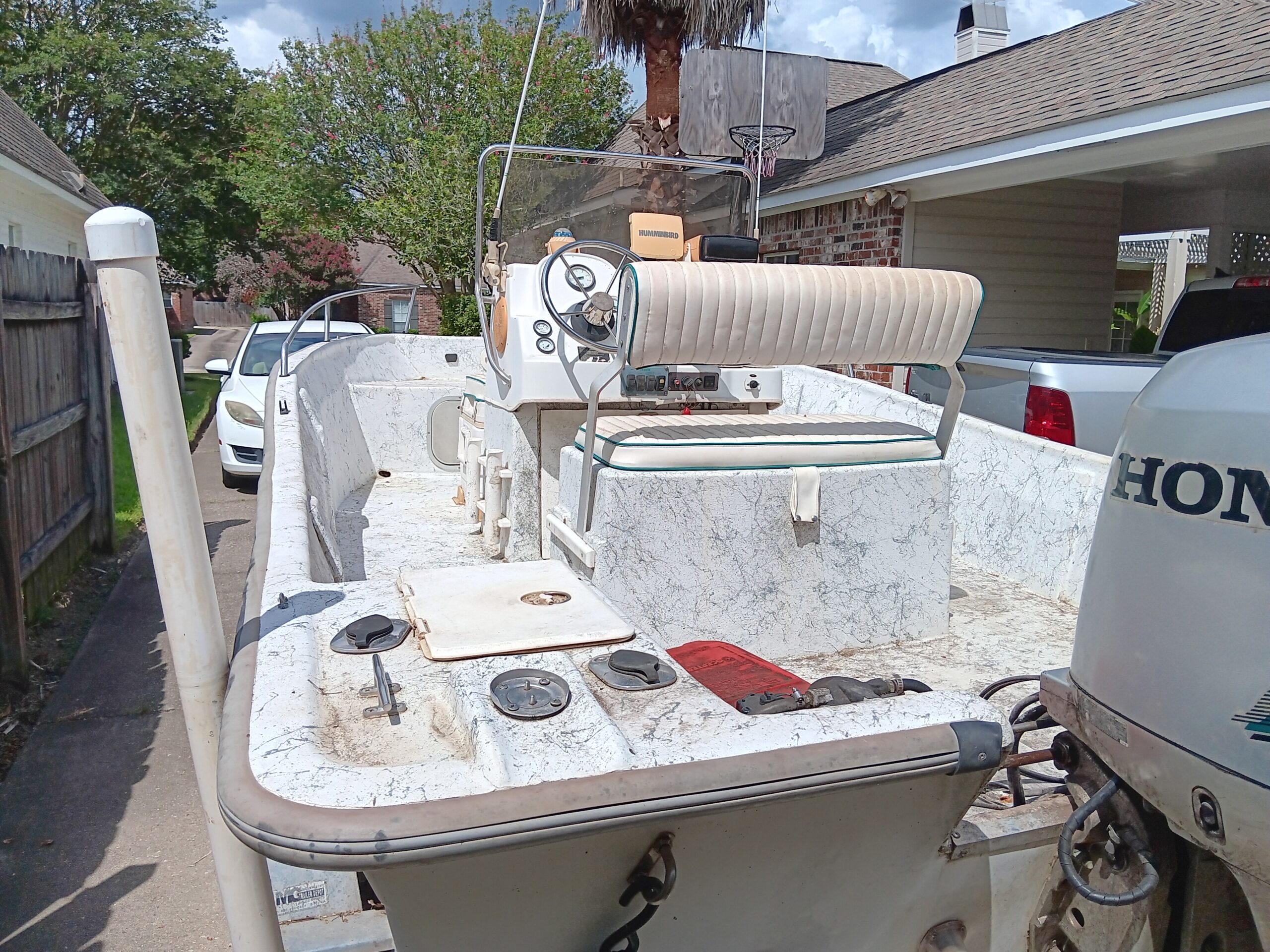 2005 Fish Master CC 17 ft w/90 hp Honda 4 stroke