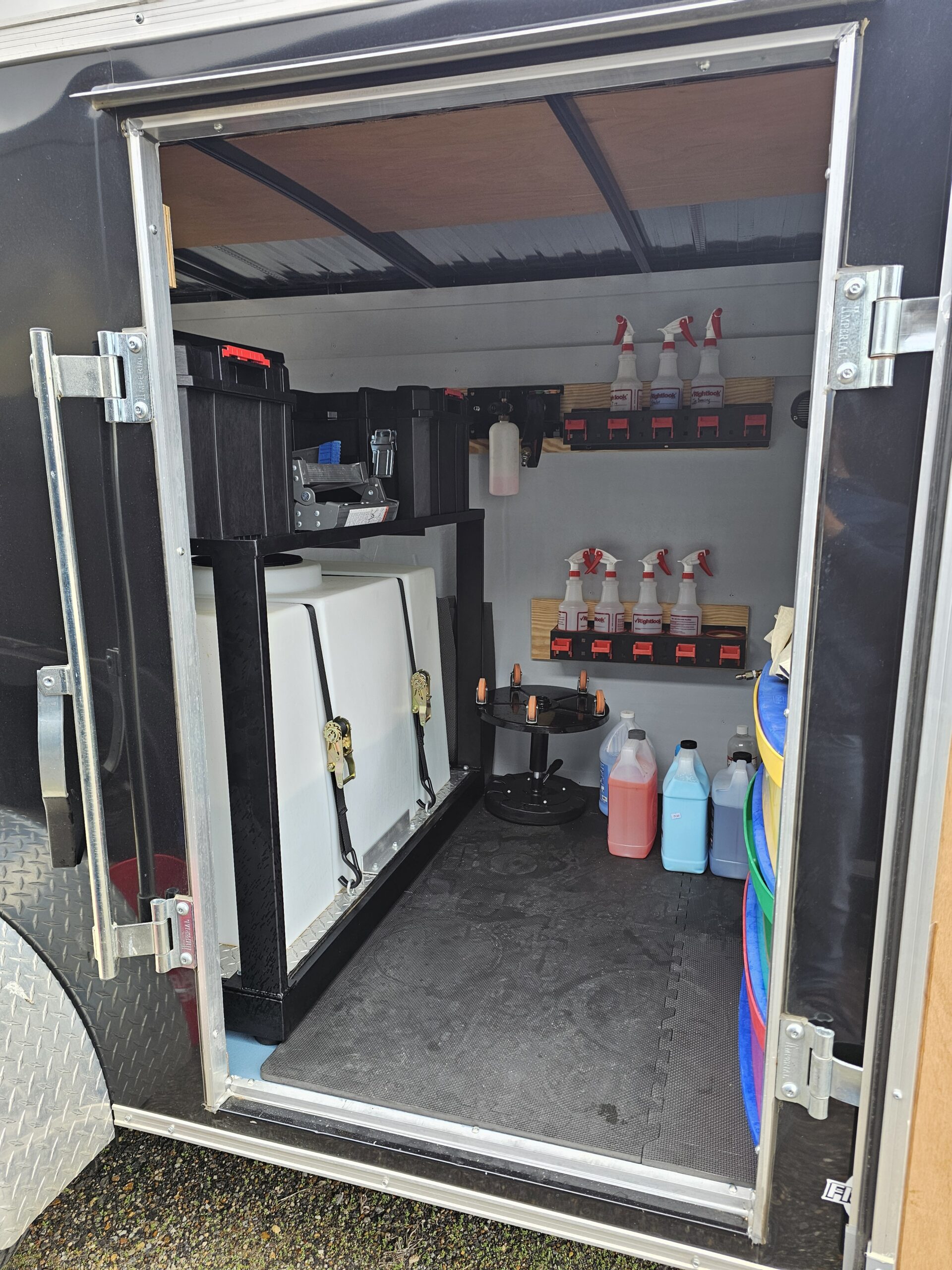 TURNKEY MOBILE DETAILING TRAILER – 2021 Carry-On 5×10 – Kranzle – Rightlook – 36 Hours