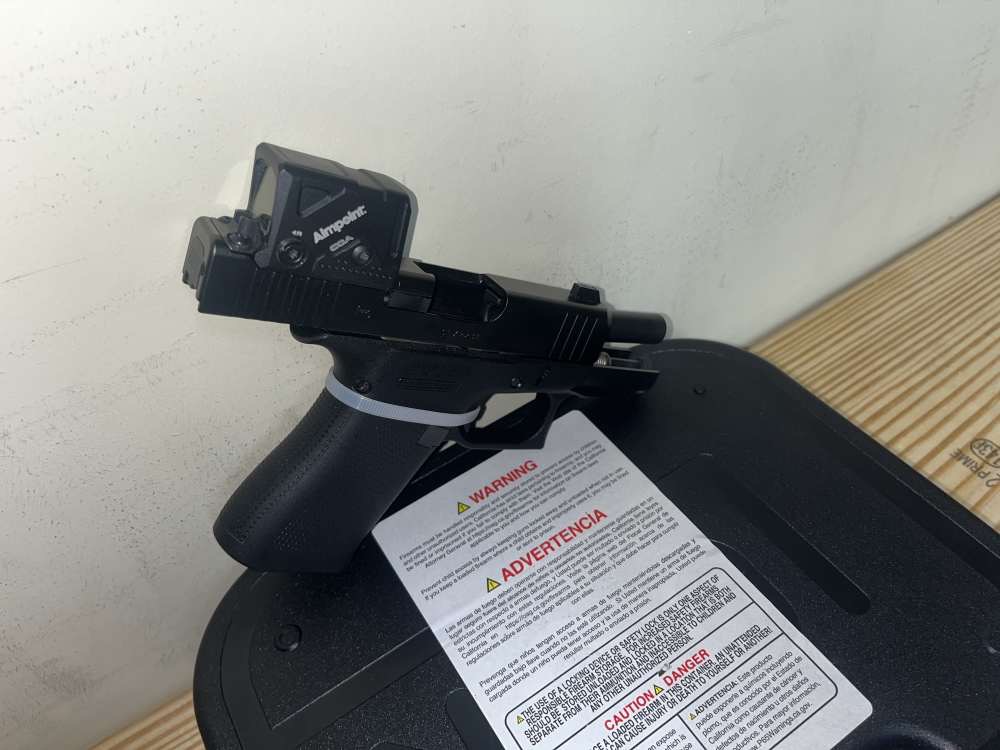 Glock 43x MOS with AIMPOINT