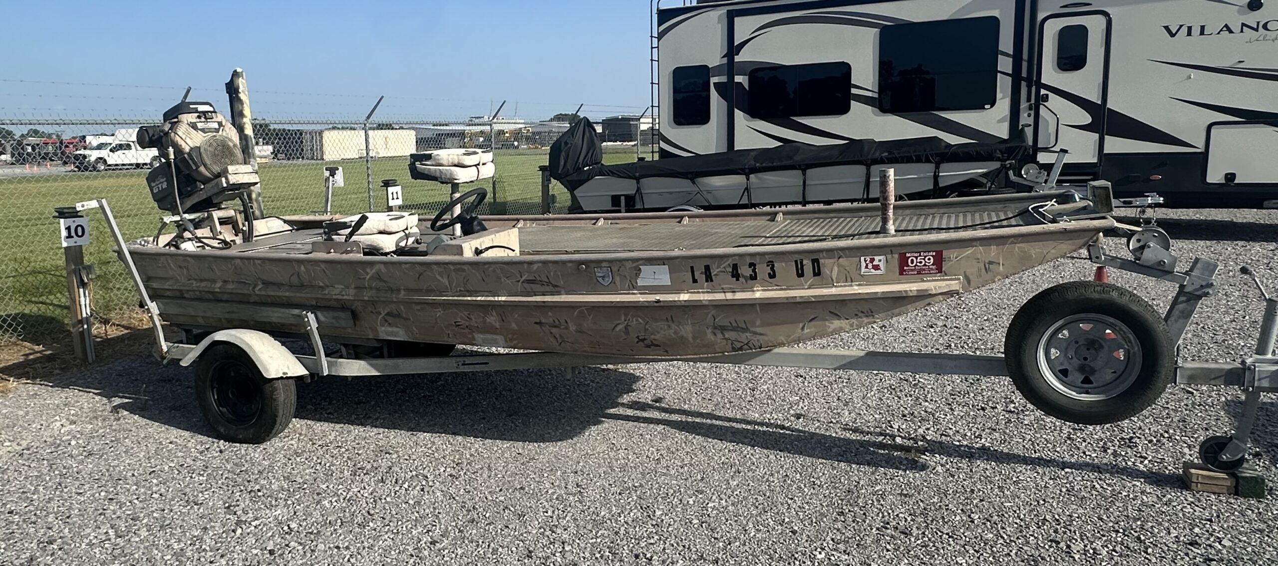 16′ Hunting/Fishing Boat for sale.
