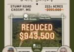 222 Acres of Hunting Land for sale in Wilkinson County, MS