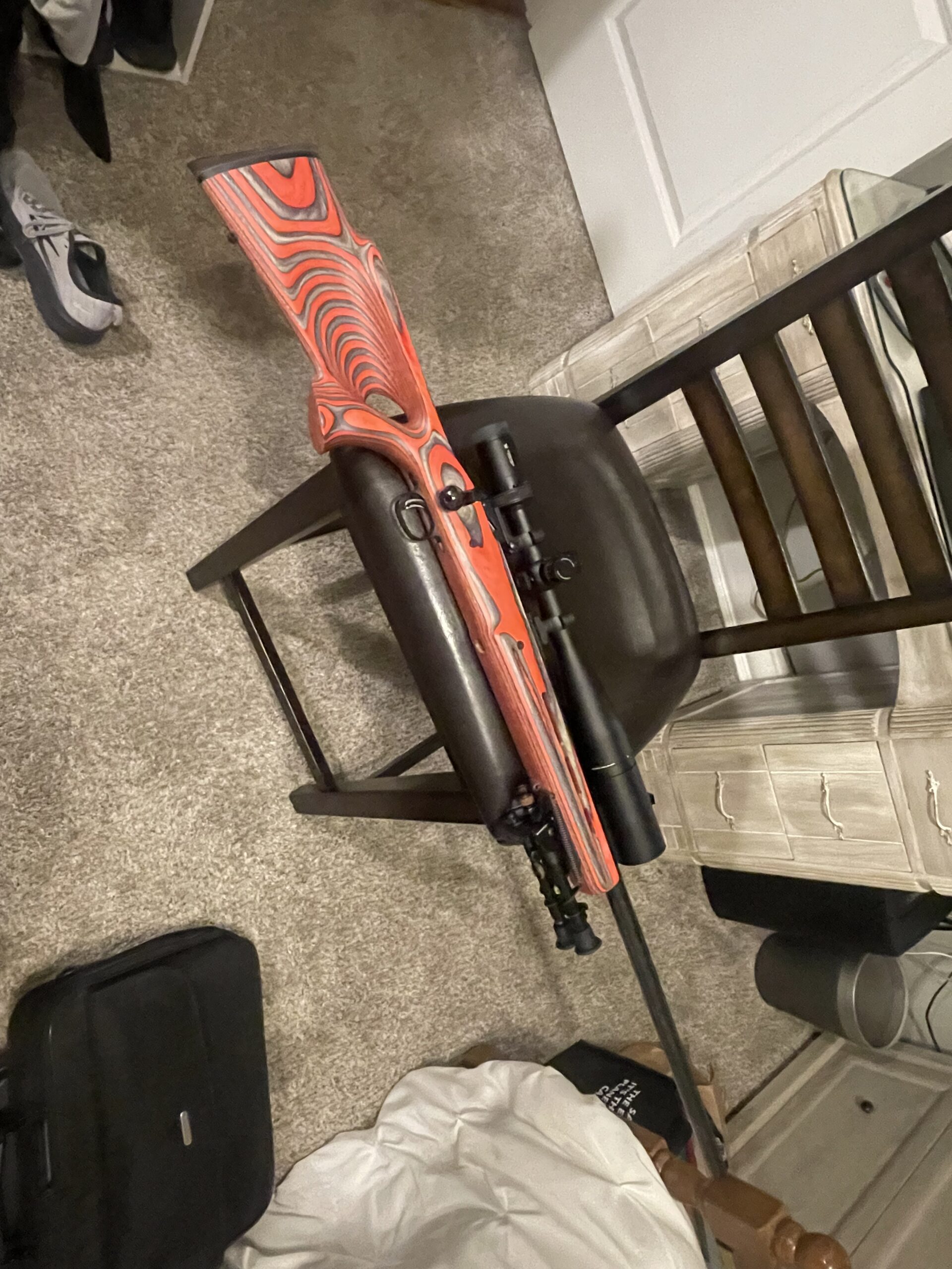 Make offer. Savage Model 12F 308 heavy barrel Thumbhole stock Vortex Viper Scope