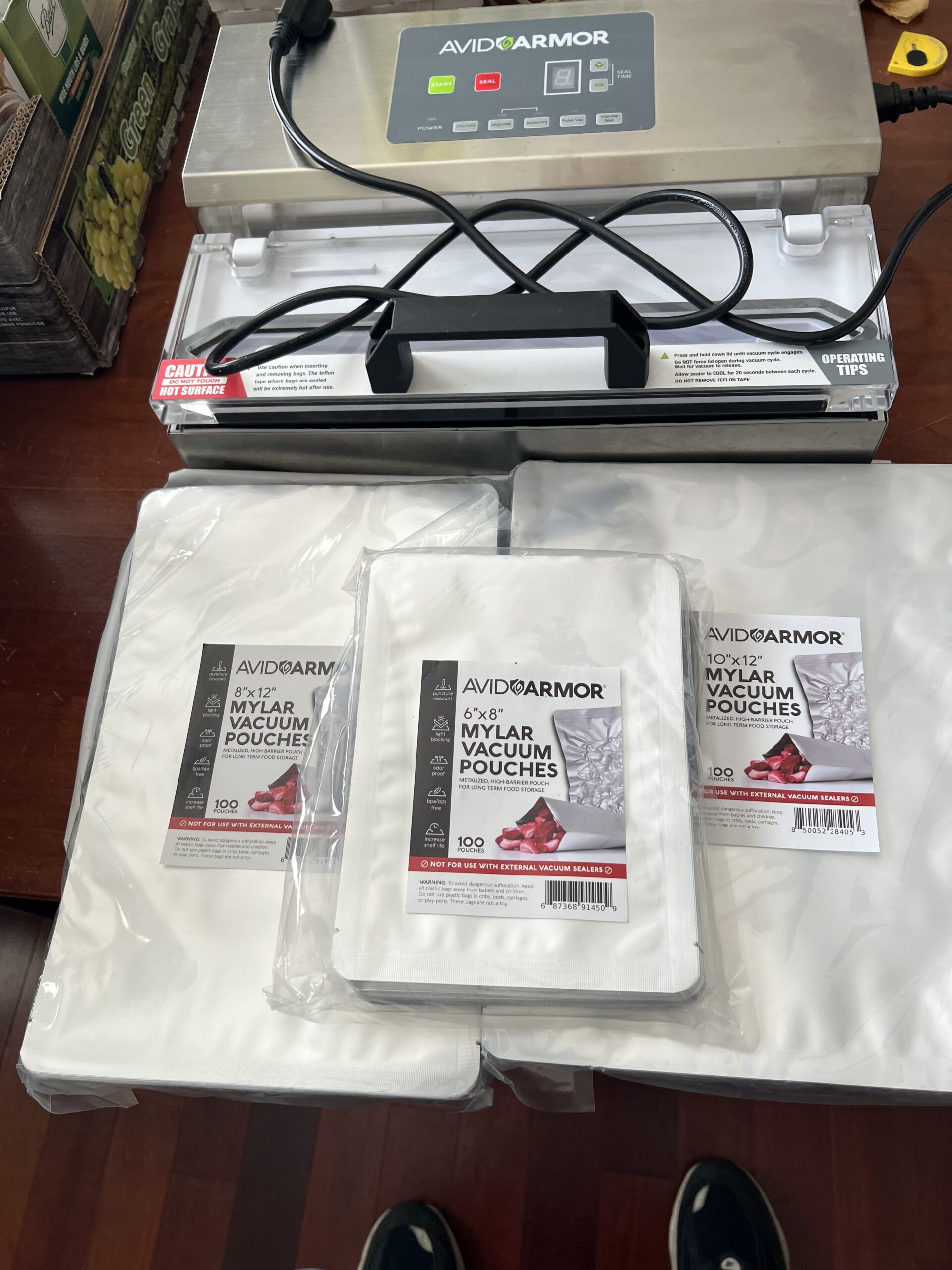 AVID ARMOR A100 VACUUM SEALER