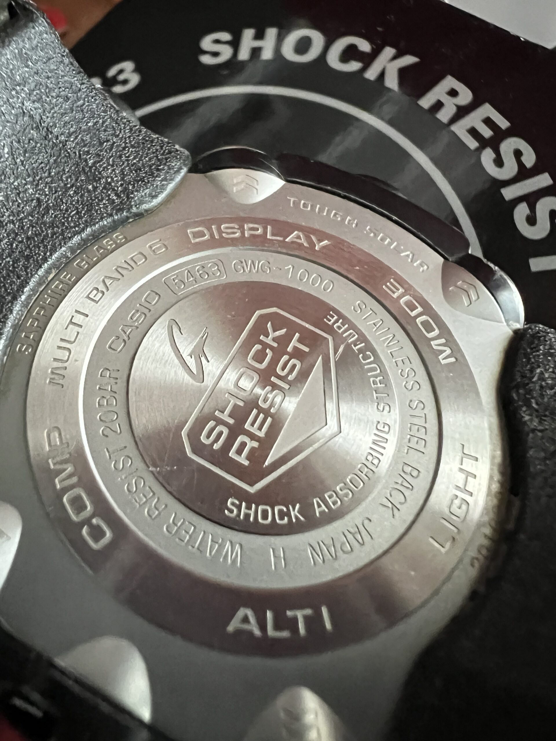 Casio G-Shock Mudmaster Tactical Watch
