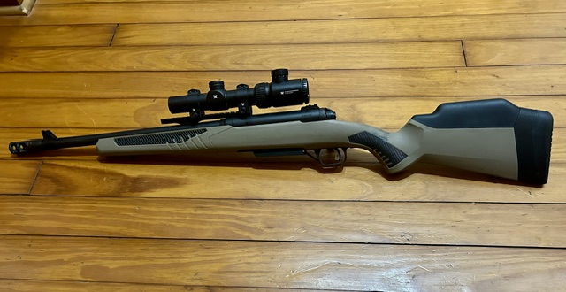 Savage 110 Scout .338 Federal with Scope