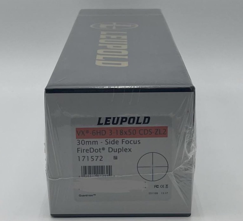 New Leupold VX-6HD 3-18×50