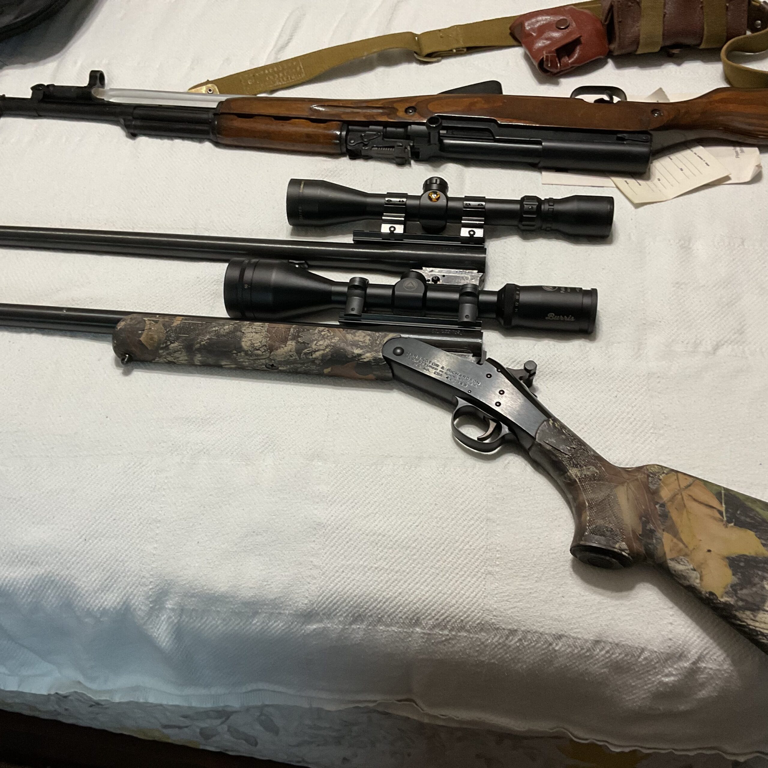 Ruger Mark 4 new in box H&R handi .444 and .w35 Whelen.